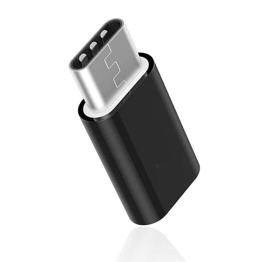 LLSUZY USB Type C to Micro USB Adapter 3.1, Female to Male 5-Pin Connector - Universal Charging Converter for Xiaomi, Android Phones & Tablets - Perfect for Travel, Office & Home Charging