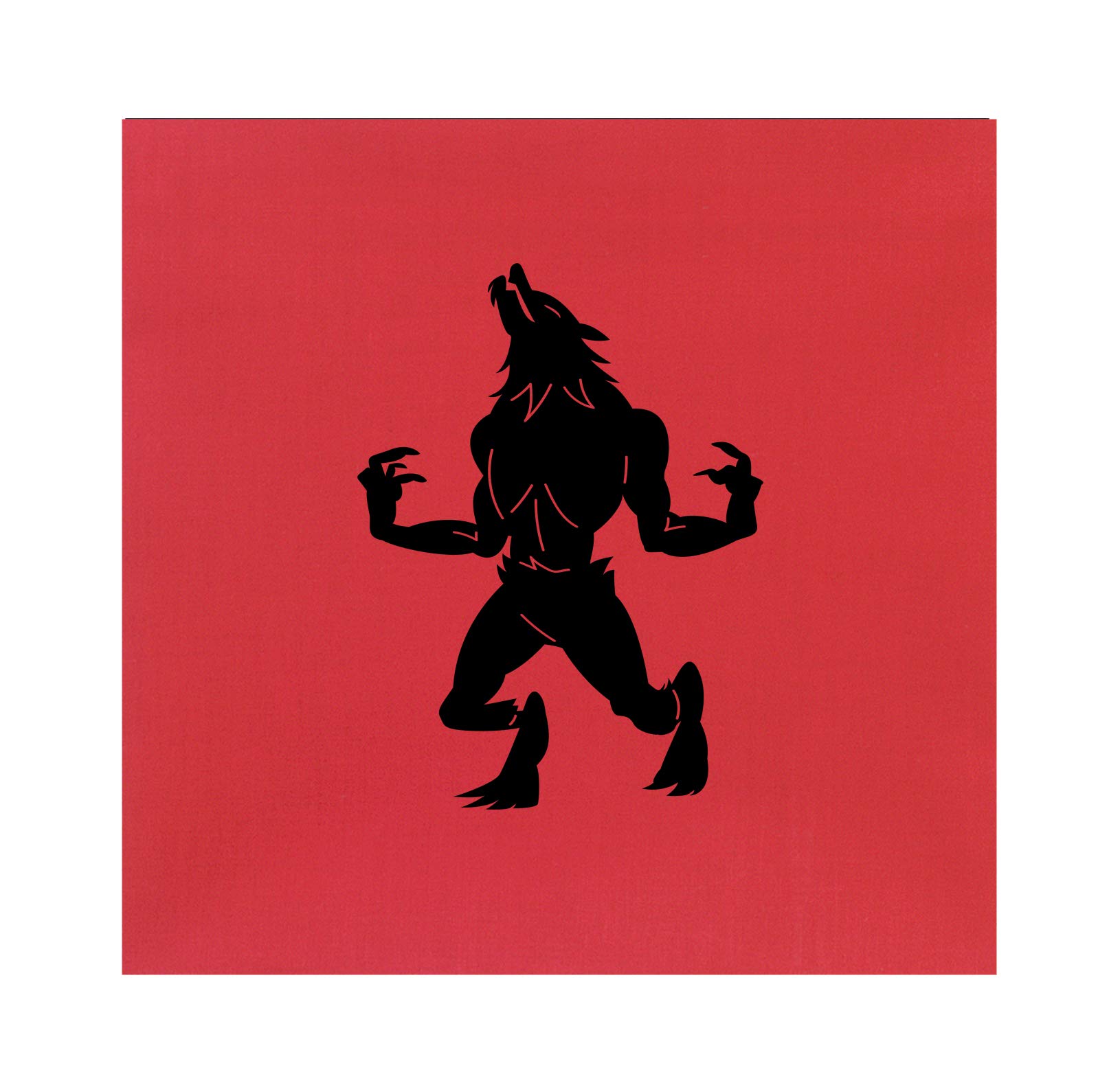 Werewolf Halloween Flags - Mato & Hash Halloween Graphic Hanging Decor for Outdoor & Indoor Halloween Party Decorations
