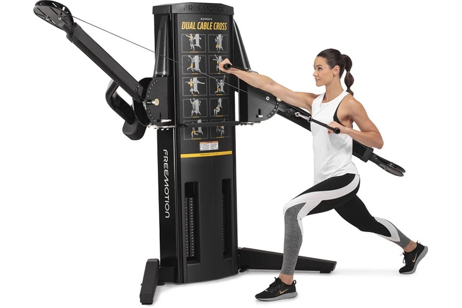 Freemotion G424 Dual Cable Cross Lite - Home Gym Strength Training Equipment for Full Body Workouts | Perfect for Home Fitness & Muscle Toning
