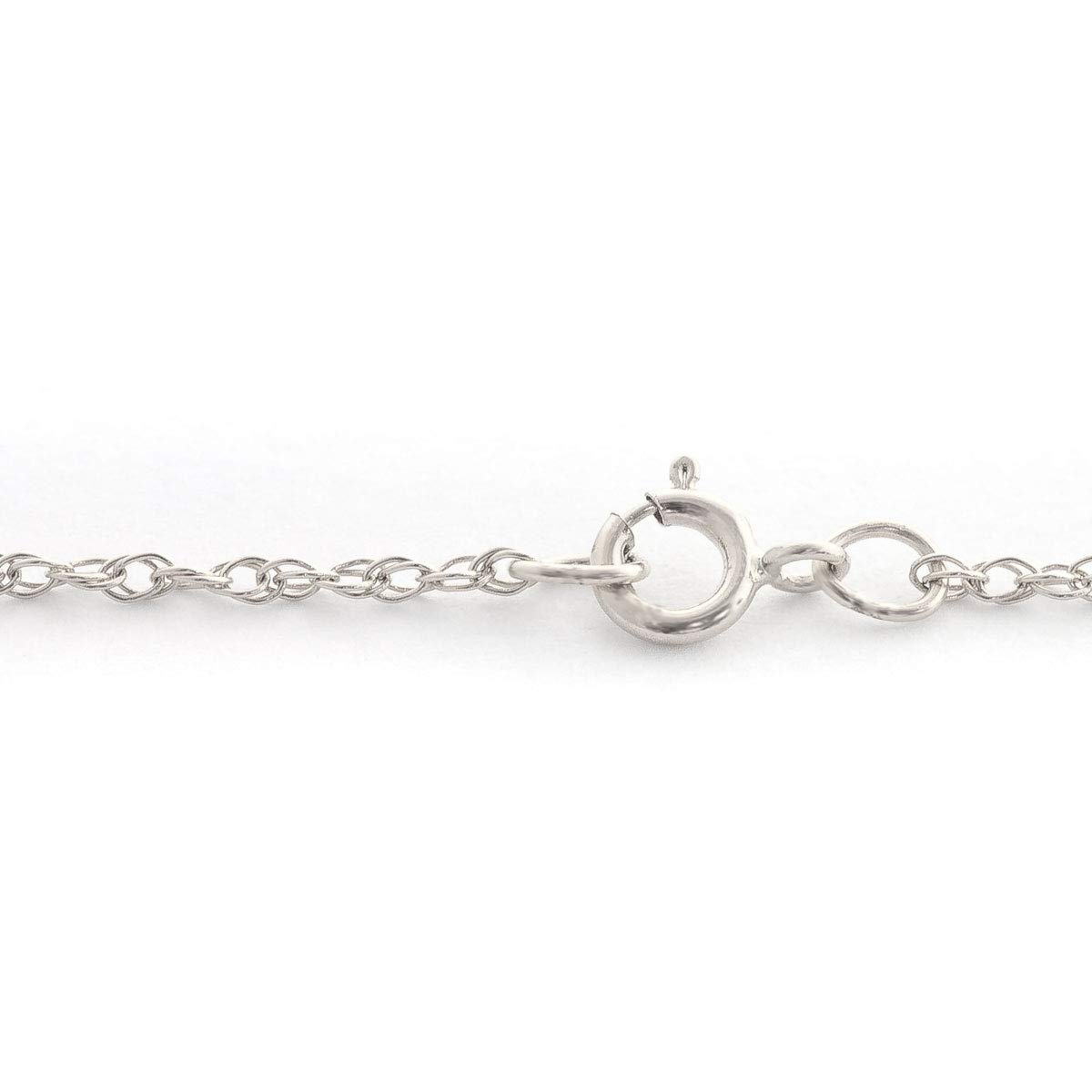 14K Solid White Gold Necklace with Natural Diamond & Pearl - Elegant Jewelry for Women, Perfect for Weddings, Anniversaries & Special Occasions