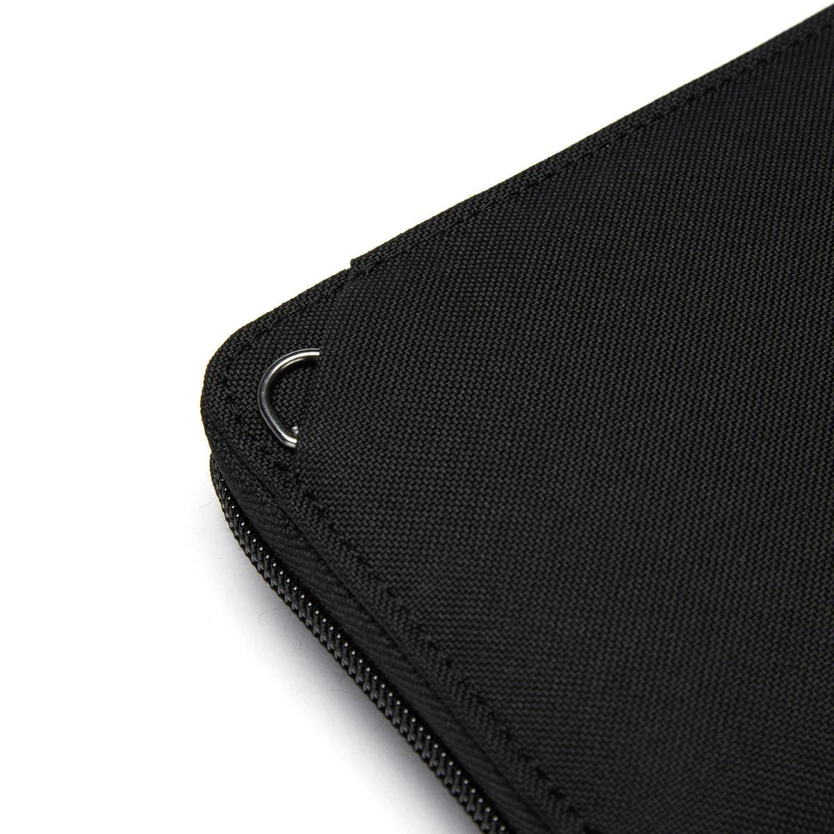 Pacsafe RFIDsafe™ RFID Blocking Continental Wallet - Secure Travel Wallet for Credit Cards & Passport - Perfect for International Trips & Daily Commute