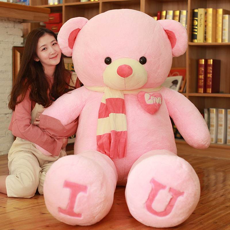 Big Cuddly Teddy Bear - Soft Plush Stuffed Animal Toy for Kids & Adults - Perfect for Gifts, Nursery Decor, and Comfort