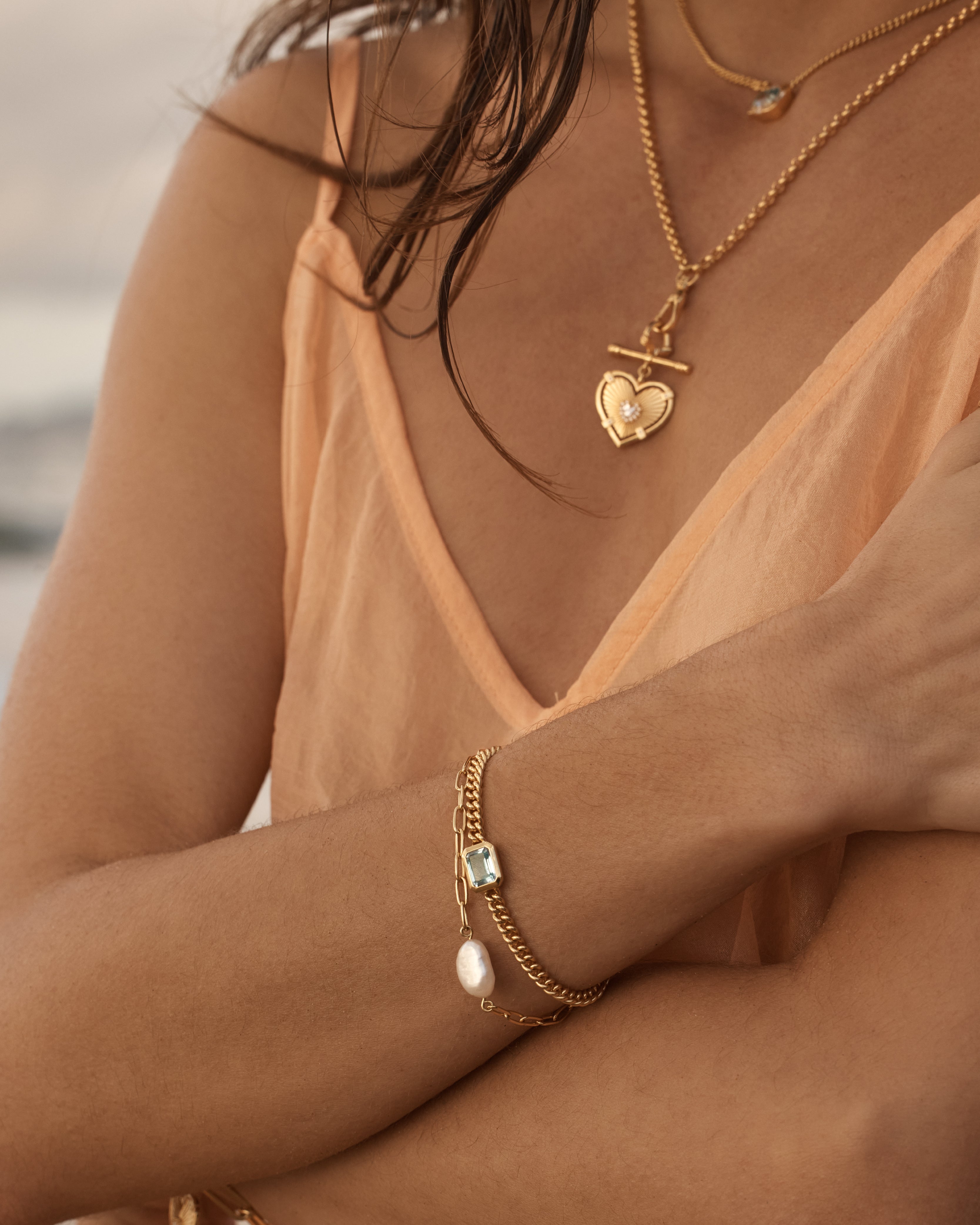 18K Gold Vermeil Breathe Pearl Bracelet for Women - Elegant Pearl Jewelry Gift for Birthday, Anniversary & Special Occasions - Perfect for Weddings, Parties & Everyday Wear