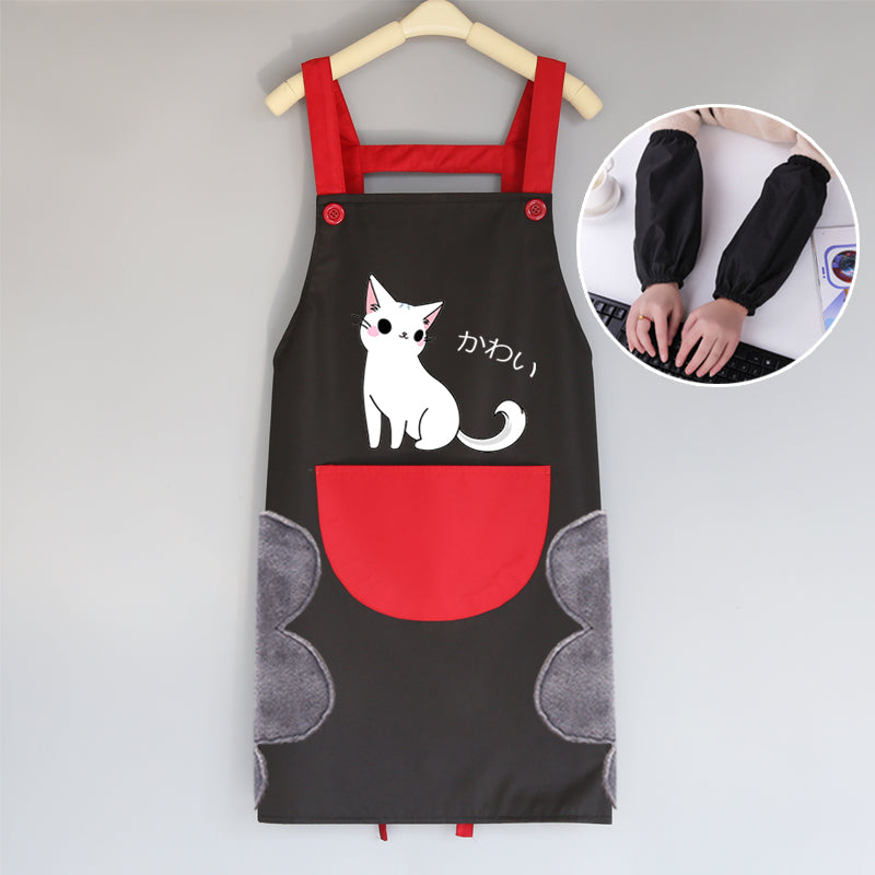 Waterproof & Oily Pet Bathing Apron for Men & Women - Durable Dog Grooming Smock for Bath Time & Vet Visits
