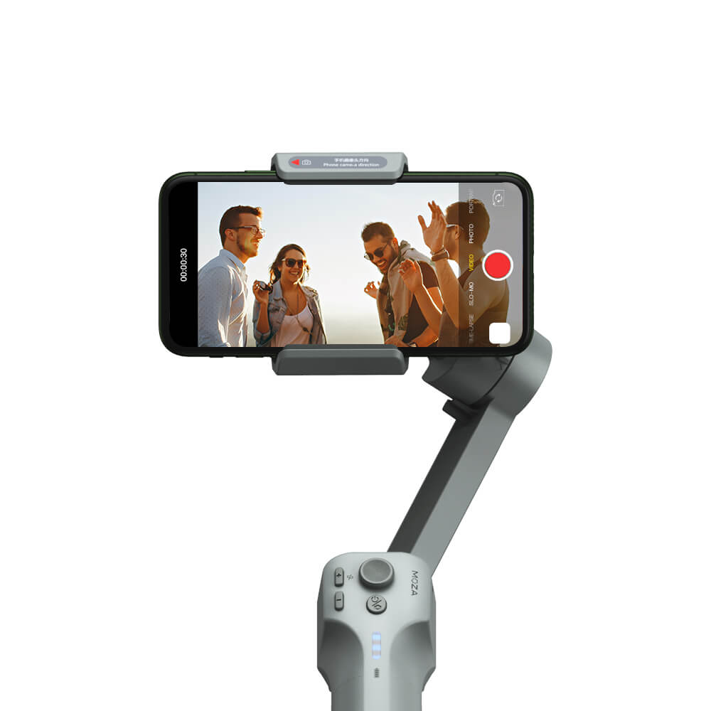 Mini MX Ultra Compact Folding Handheld Stabilizer for Smartphones - Lightweight Camera Gimbal for Vlogging, Travel & Action Shots | Clearance Sale