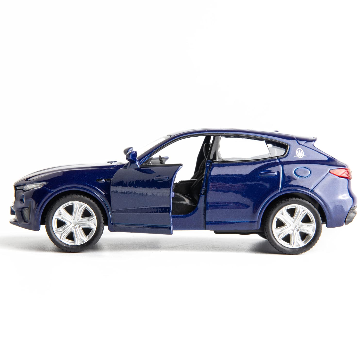 1:36 Scale Diecast Maserati Levante Toy Car - Pull Back Vehicle for Kids Gift (Blue) - Perfect for Playtime & Collectibles