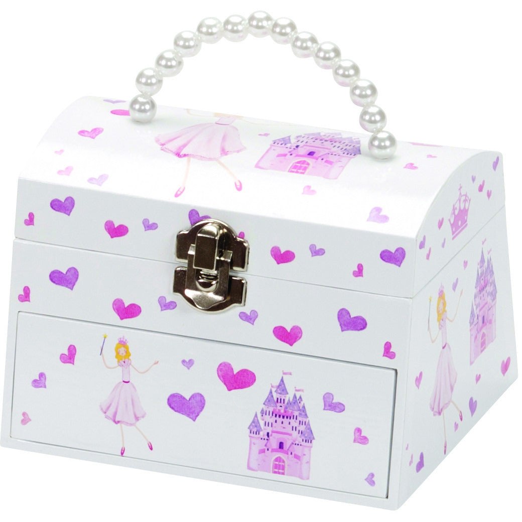 Eleanor Princess Castle Musical Jewelry Box - Perfect for Girls' Bedroom Decor, Birthday Gifts & Jewelry Storage | Elegant Music Box for Kids, Teens & Collectors