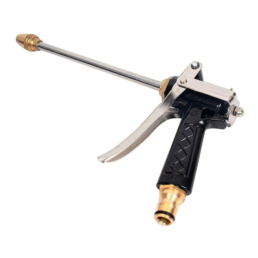 CUIFULI High Pressure Washer Gun - 360° Rotating Metal Nozzle Spray Gun with Adjustable Water Flow for Car Washing, Garden Cleaning, Pet Bathing & Outdoor Shower | Heavy Duty Pressure Washer Attachment for Home & Commercial Use