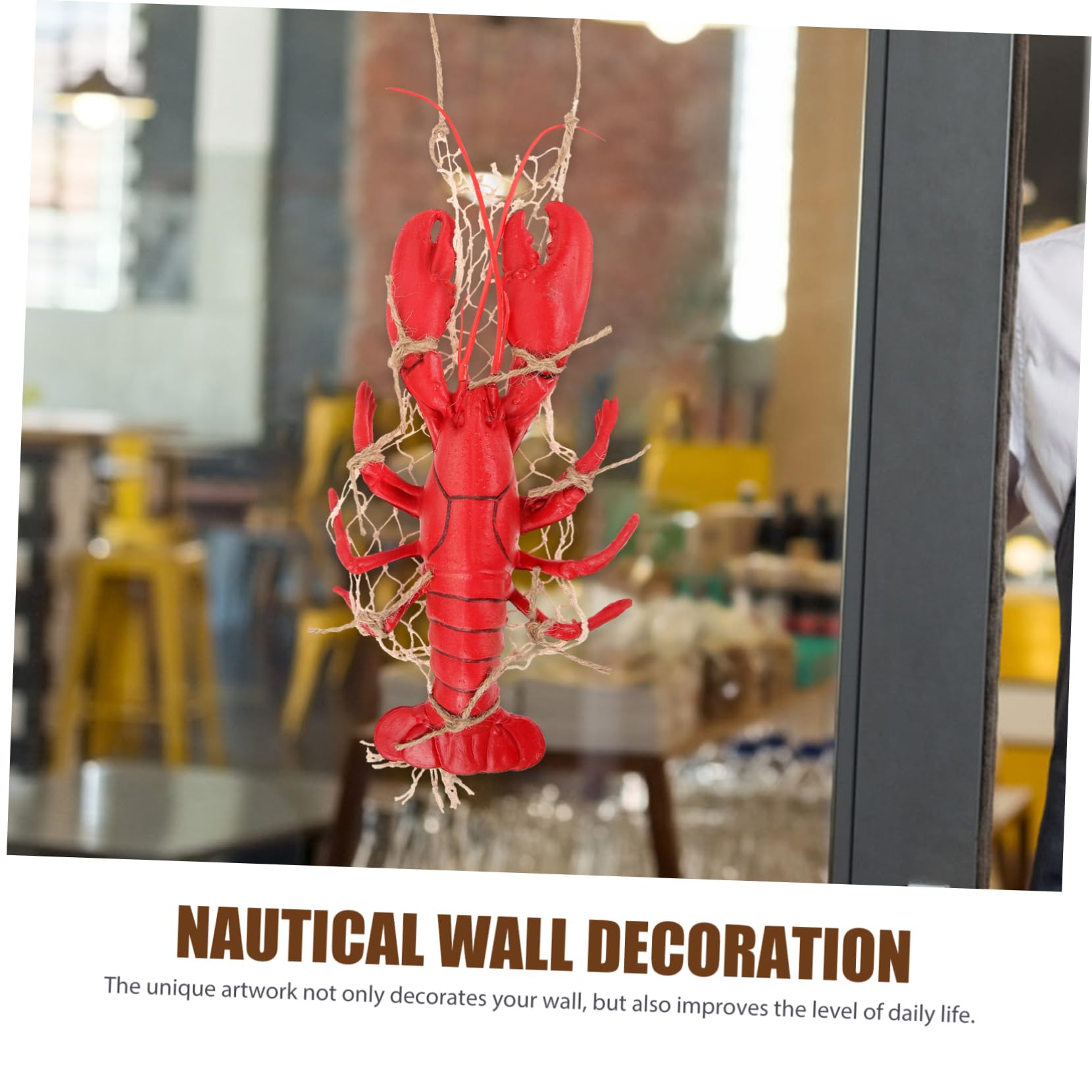 Nautical Wall Decor - Sailboat & Lobster Coastal Art for Home, Beach House, or Office - Perfect for Living Room, Bedroom, or Bathroom Decor