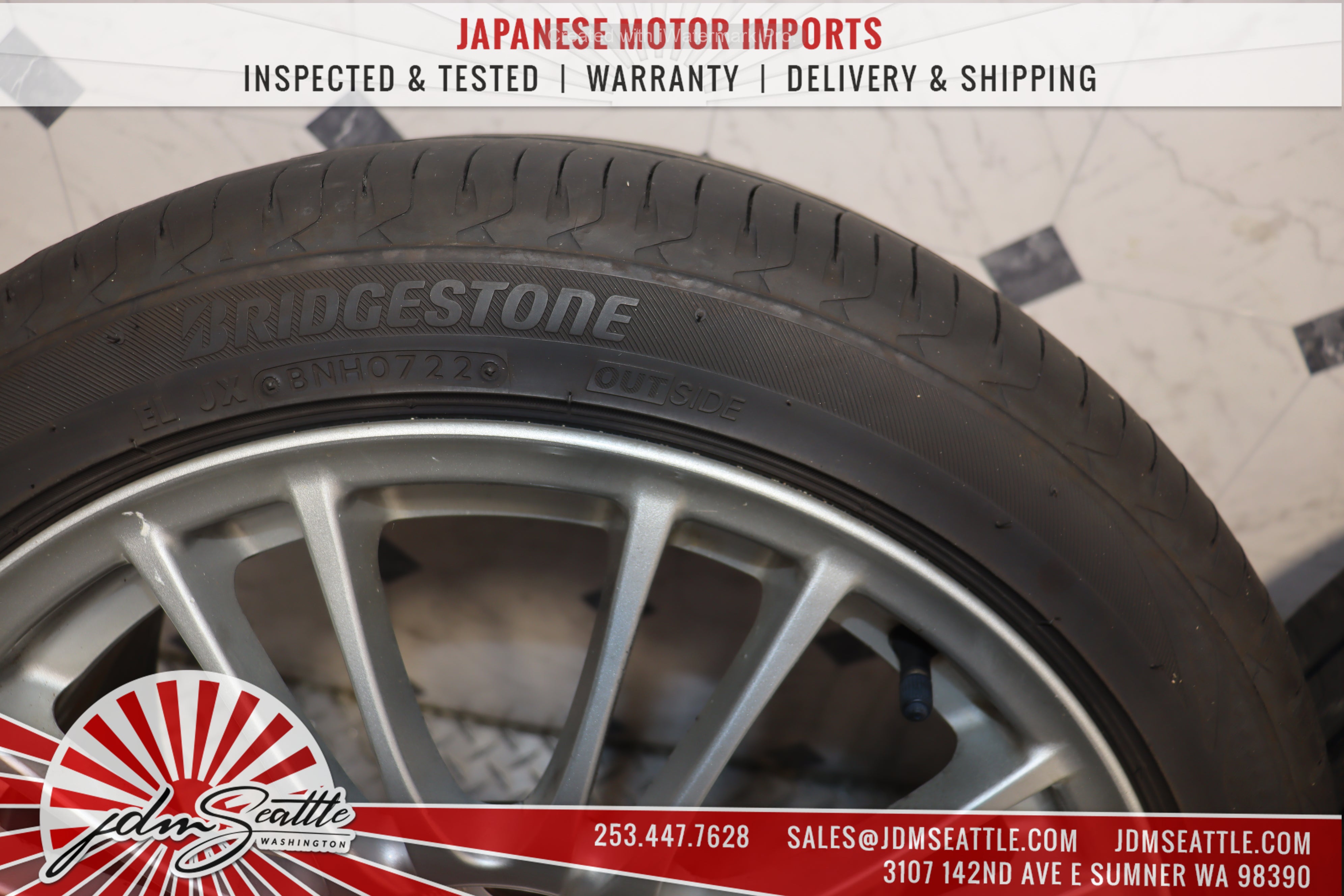 2008-2014 Subaru Impreza WRX STI GRB GVF V10 OEM BBS STI Wheels - Set of 4 JDM Alloy Rims for Performance & Style - Perfect for Racing, Drifting & Street Upgrades