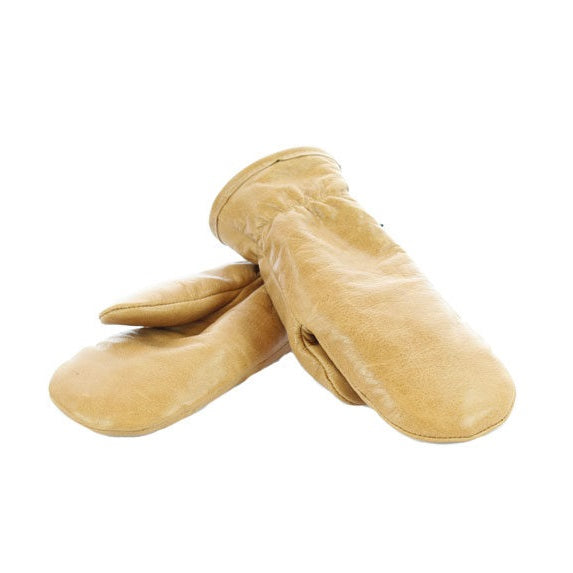 Women's Warm Sheepskin Lined Leather Mittens - Winter Gloves for Cold Weather, Outdoor Activities & Snow Sports