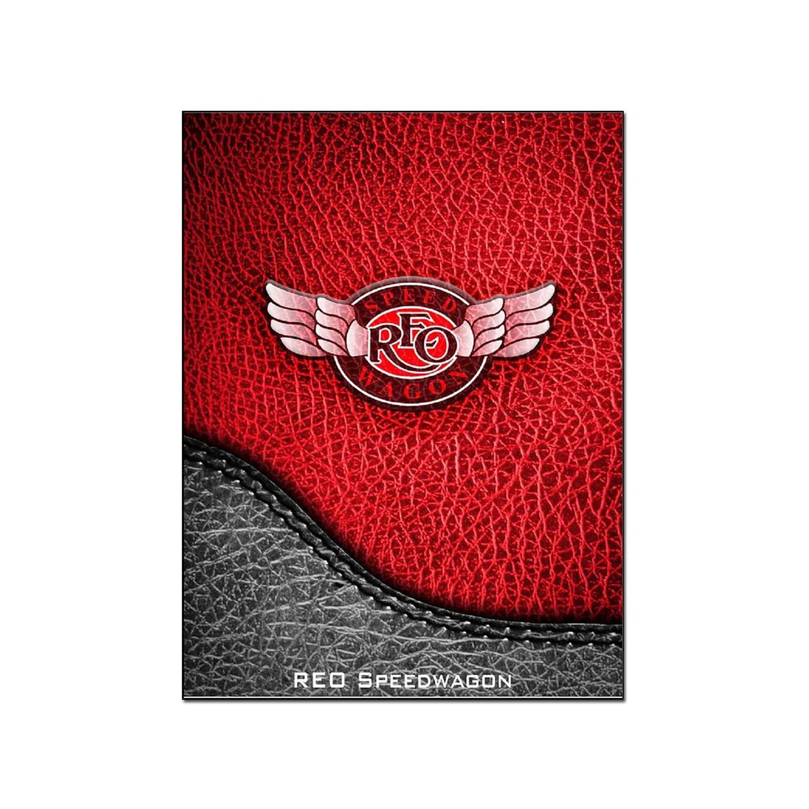 Findamy REO Speedwagon Canvas Wall Art - Abstract Music Band Painting Poster Print for Living Room, Bedroom & Office Decor - Perfect Gift for Rock Music Fans