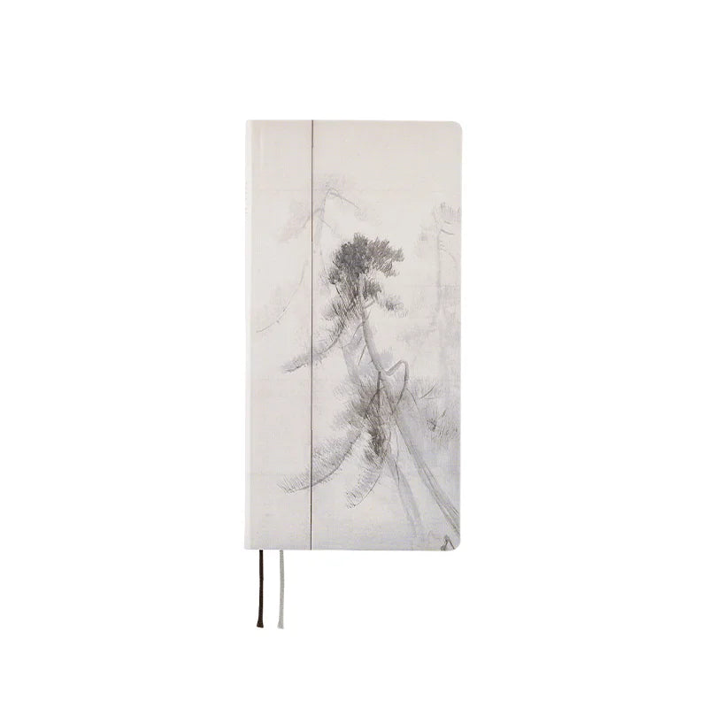 Hobonichi Techo 2025 Planner - Spring April Start with Tokyo National Museum Hasegawa Tohaku Pine Forest Design | Weekly Horizontal Layout, Monday Start | Japanese Edition | Perfect for Journaling, Planning & Gift Giving