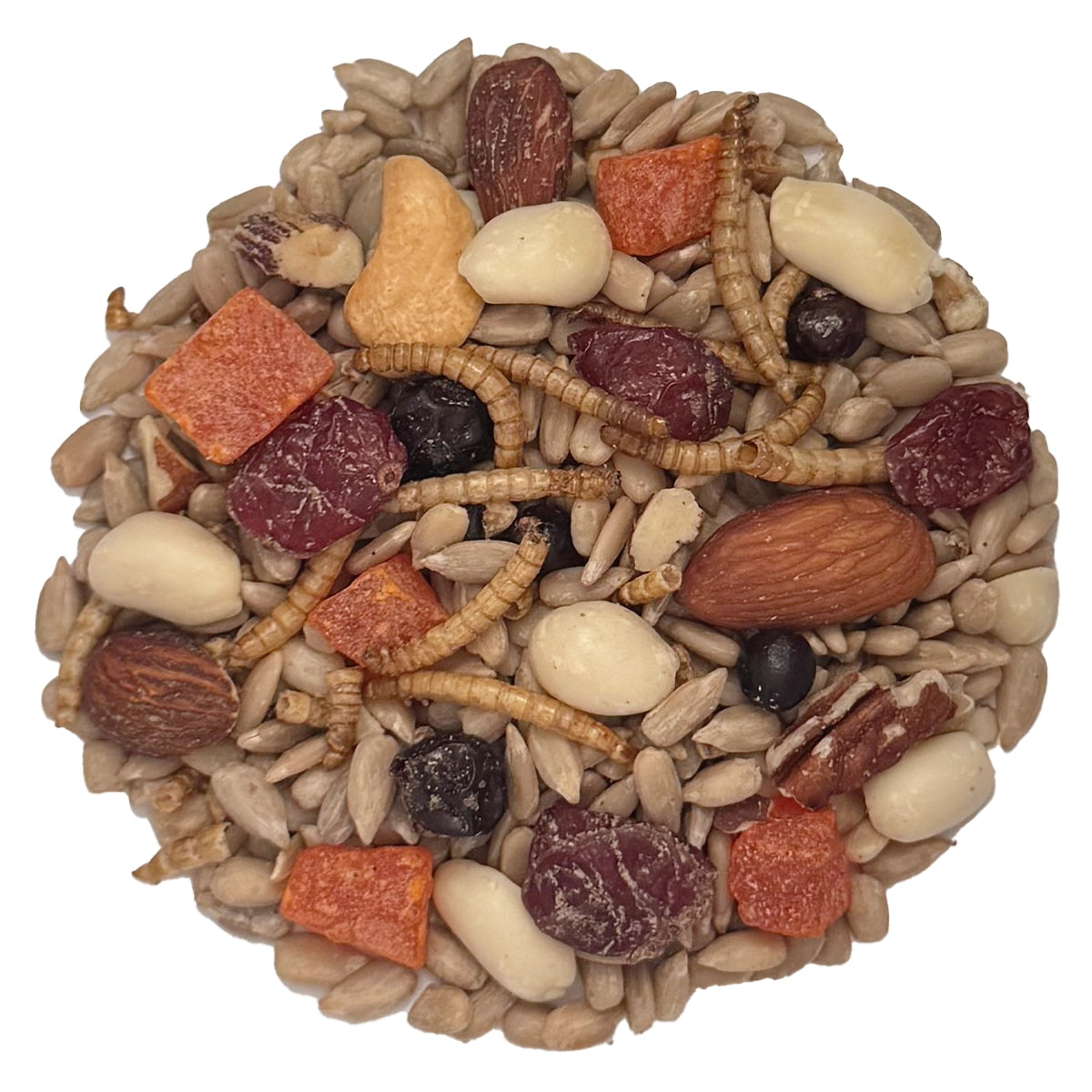 Duncraft Premium Wild Bird Seed with Nuts & Bugs - 5 lb Bag for Attracting Cardinals, Finches & Woodpeckers - Perfect for Backyard Bird Feeders & Wildlife Gardens