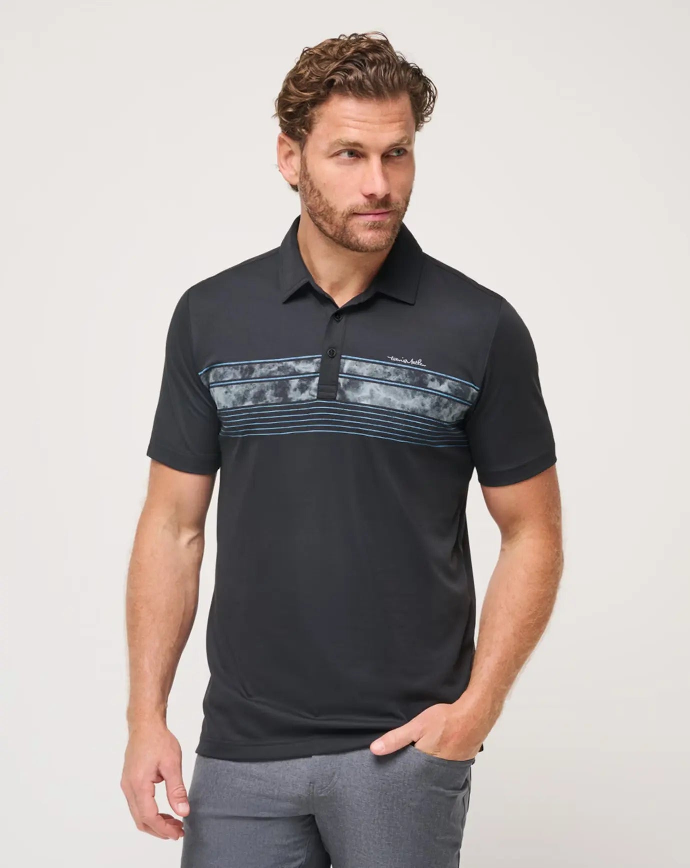 Mount Thunder Polo Shirt for Men - Comfortable & Stylish Casual Wear for Golf, Office & Outdoor Activities