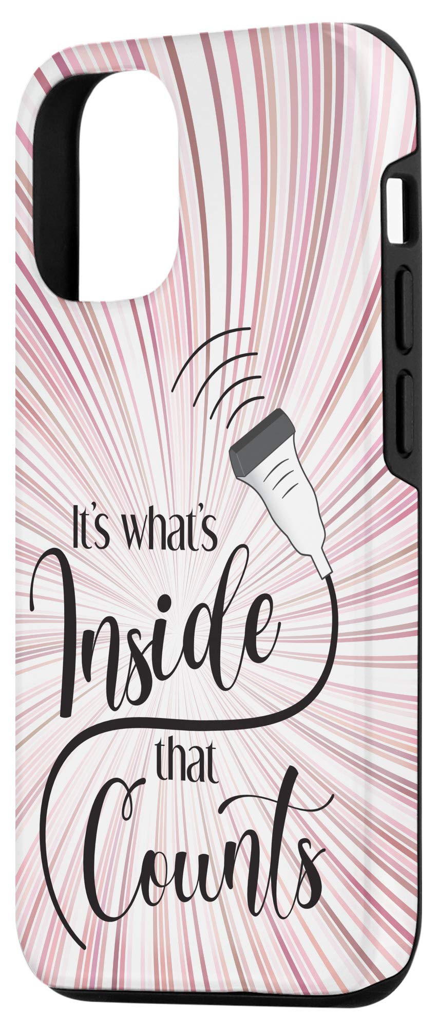 iPhone 12/12 Pro Shockproof Case for Sonographers - Durable Protection for Medical Ultrasound Professionals | Perfect for Hospital, Clinic & Mobile Ultrasound Work