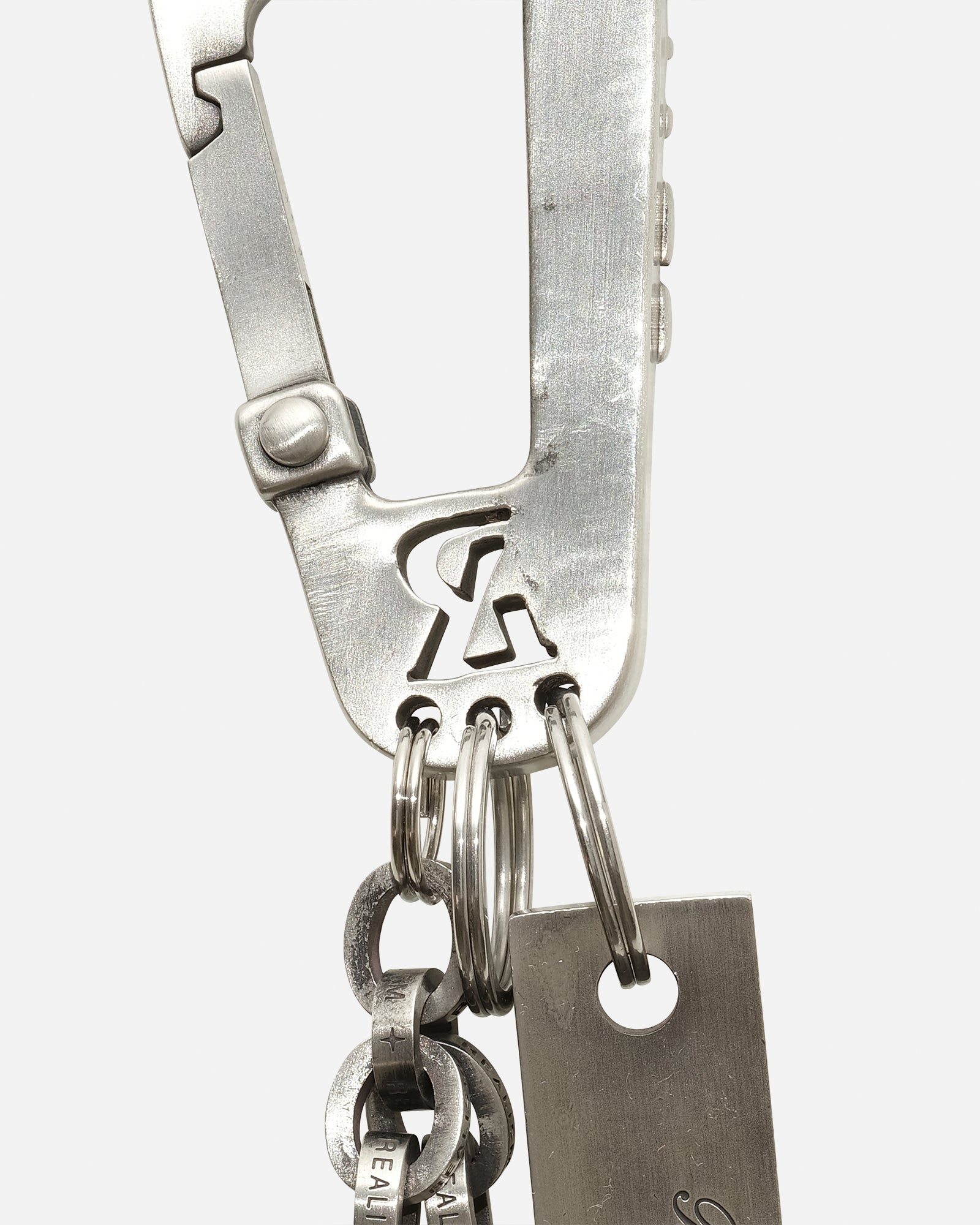 SSS Realism Hardpoint Keychain - Durable Metal Keyring for Keys, Carabiners & Outdoor Gear - Perfect for Hiking, Camping & Everyday Carry