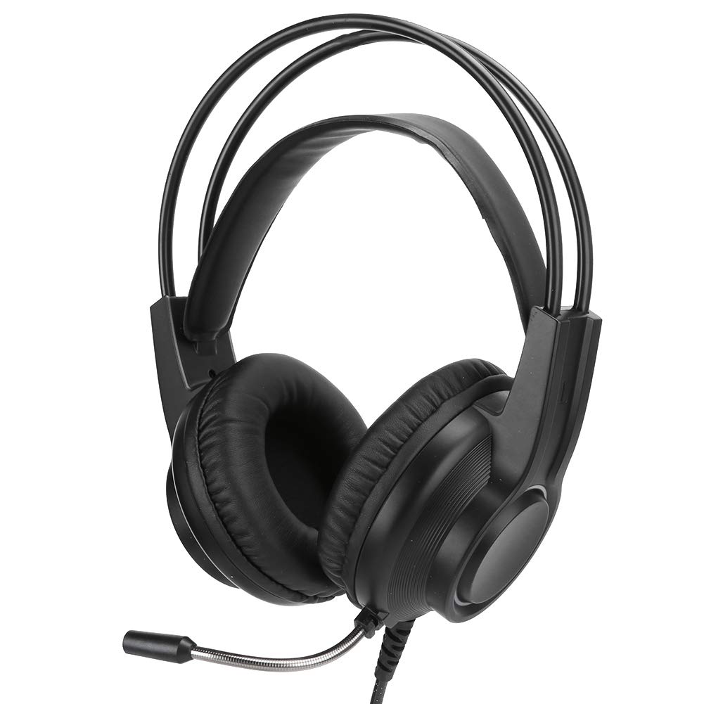 V9000 Gaming Headset with Noise-Canceling Microphone, USB RGB Lighting for PC & PS4 - Perfect for Competitive Gaming & Streaming