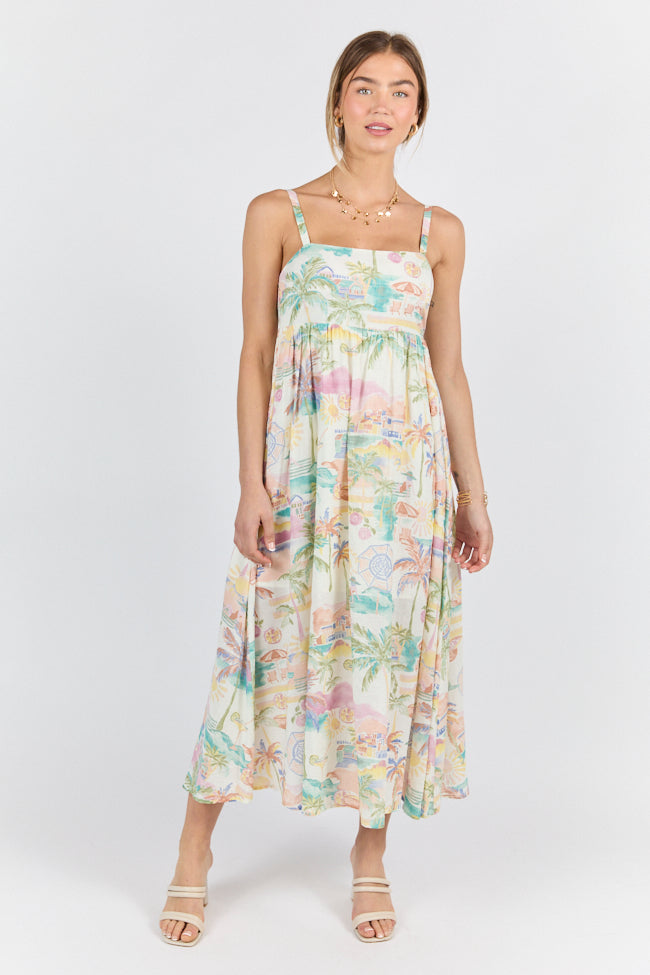 Stylish Floral Printed Maxi Dress for Women - Perfect for Beach Vacation, Summer Outfits & Boho Chic Style | Lightweight & Comfortable