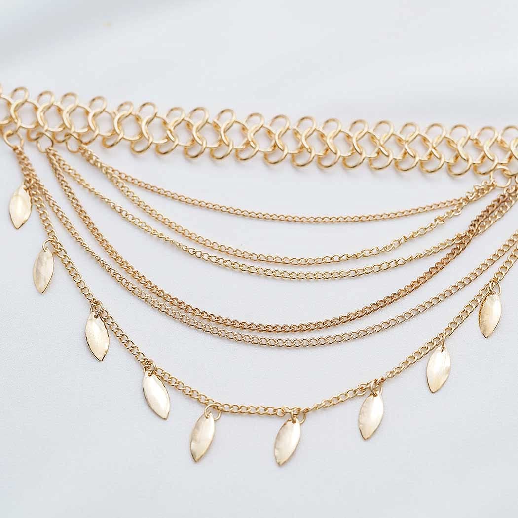Elegant Women's Belly Chain with Sequins - Stylish Waist Jewelry for Body Accessories | Perfect for Parties, Beachwear, and Fashion Photography