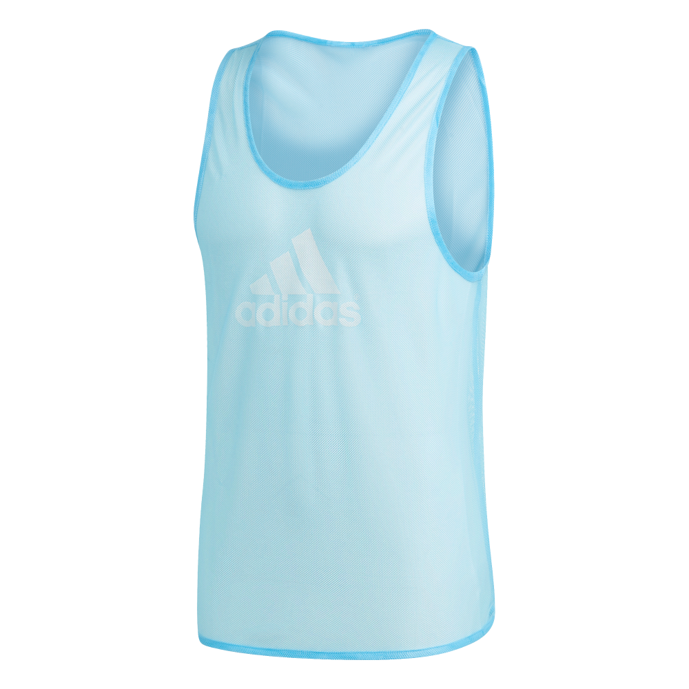 Adidas TRG 14 Training Bib - Breathable Soccer Practice Vest for Men & Women (Cyan) - Perfect for Team Sports, Gym Workouts & Outdoor Activities
