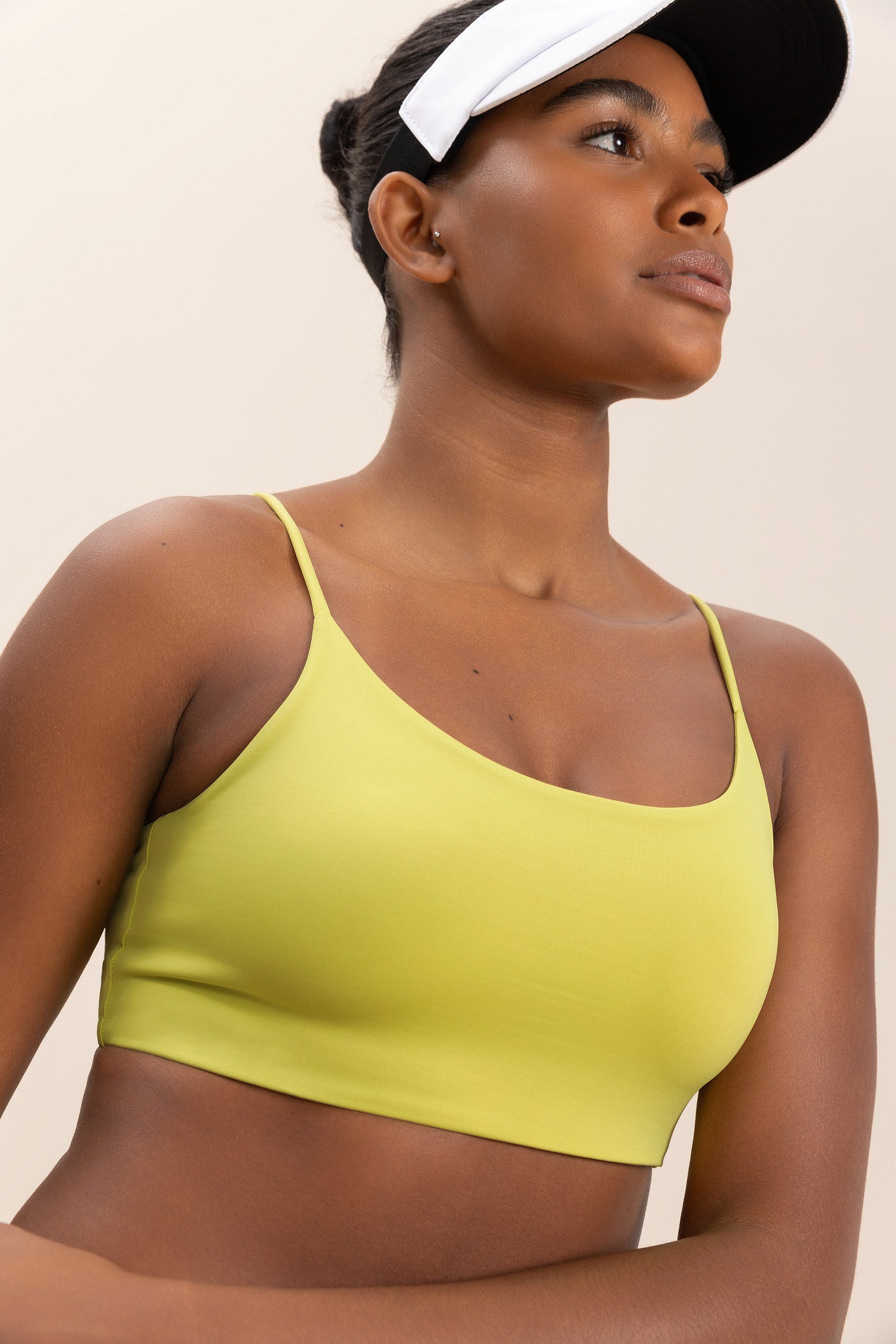 Curve Sense® High Support Sports Bra for Women - Comfortable & Breathable Workout Top for Running, Yoga & Gym