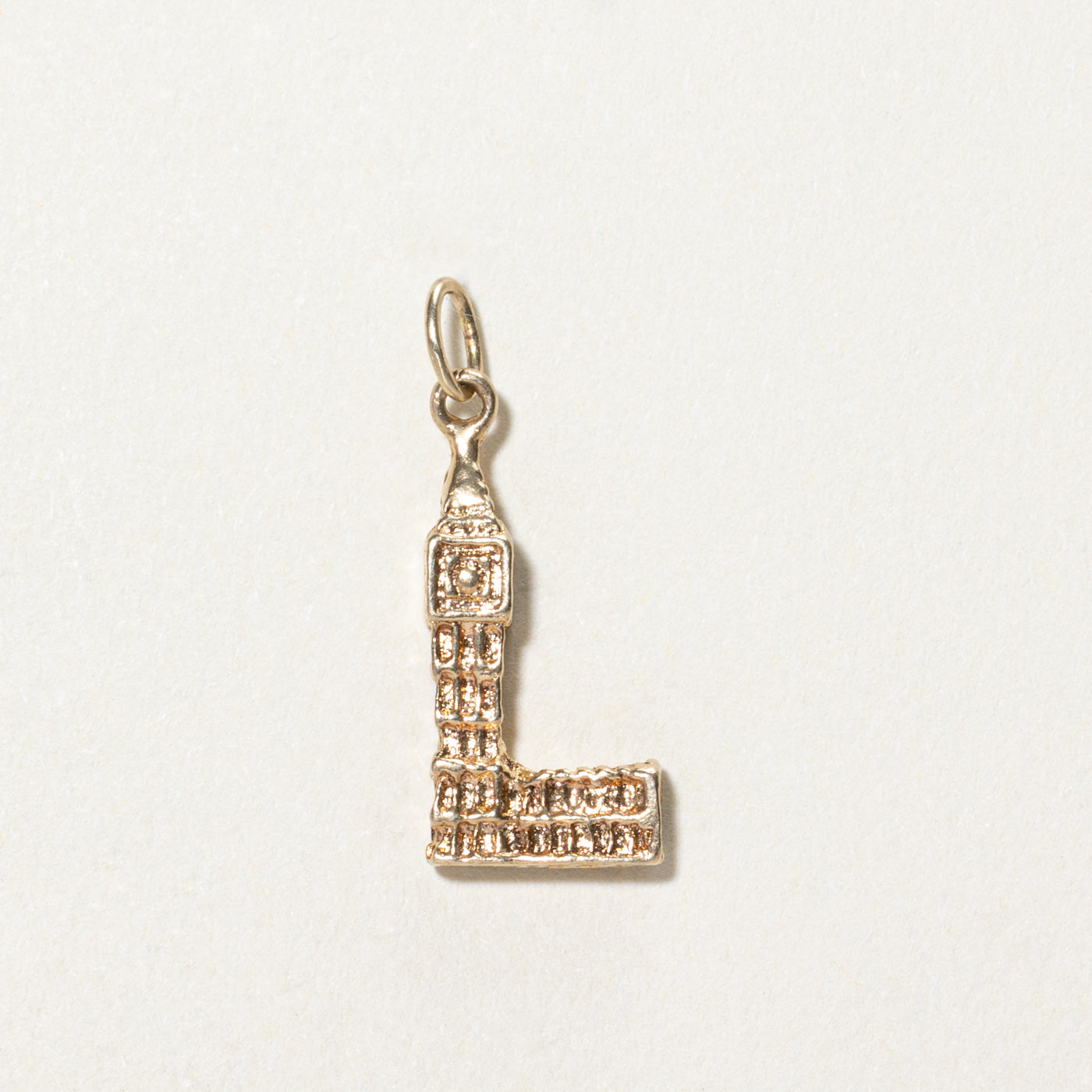 9K Yellow Gold Big Ben Charm Pendant - London Souvenir Jewelry for Necklace - Perfect Gift for Travel Lovers & UK Enthusiasts