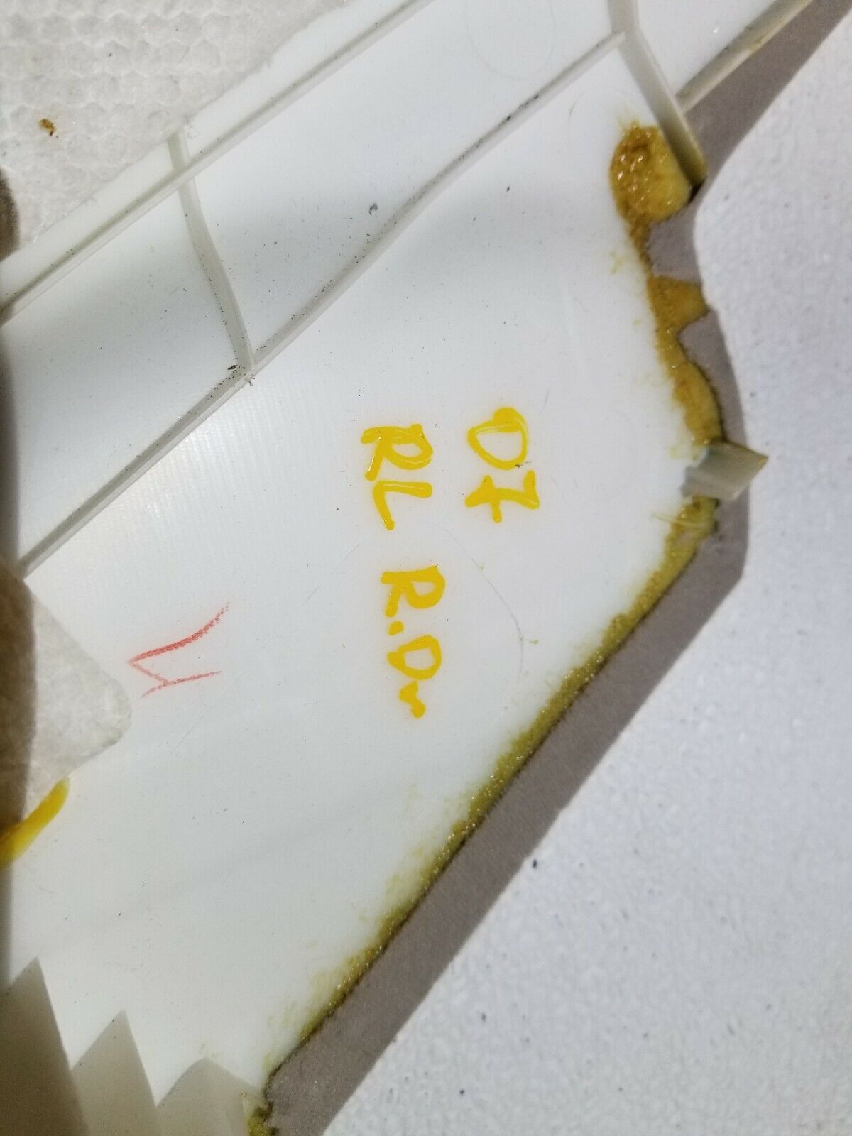 2005-2008 Acura RL Rear Left Driver Side C Pillar Trim Panel - OEM Replacement Part - Perfect for Interior Repair & Car Restoration Projects