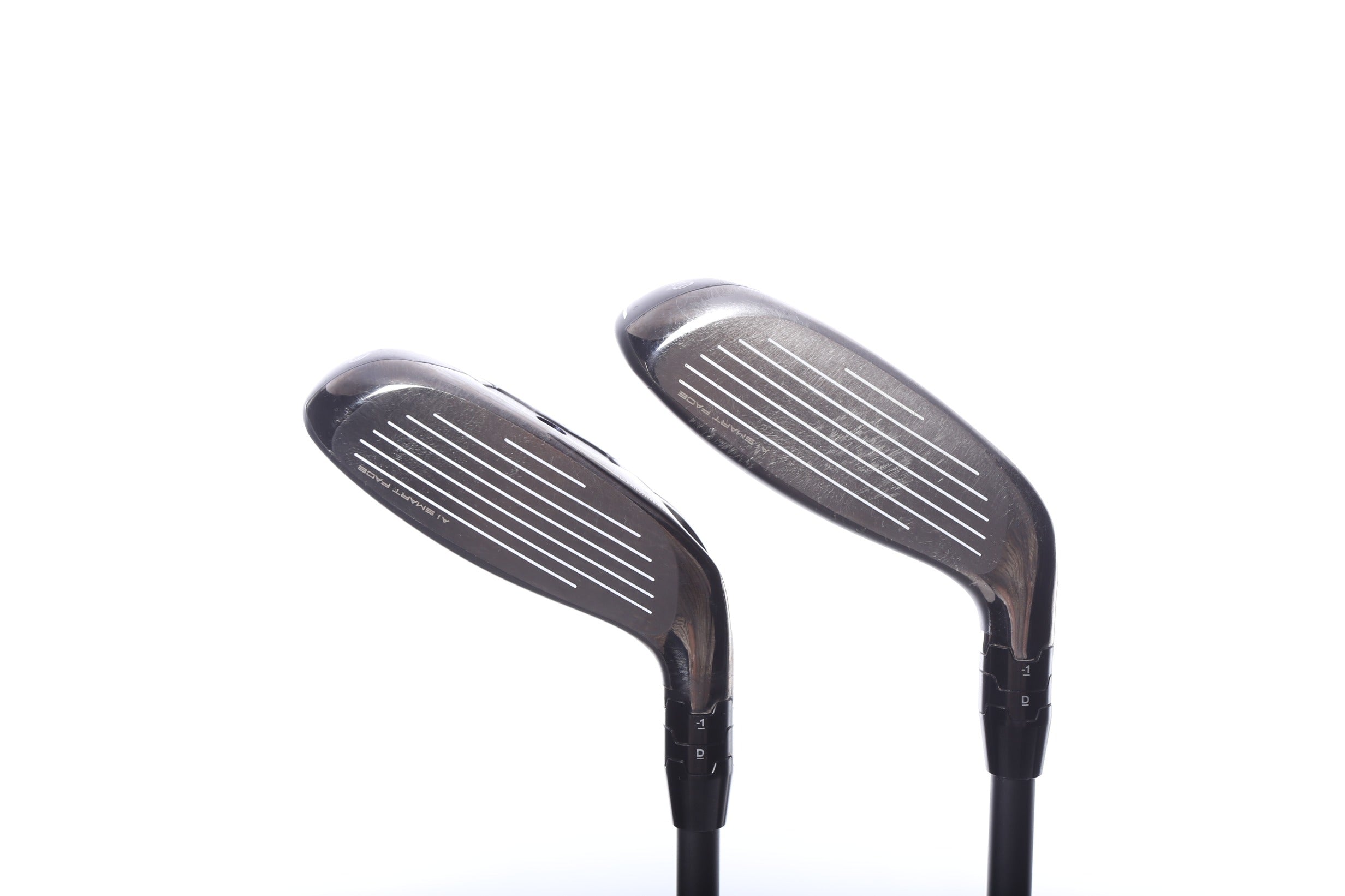 Used Callaway Paradym Ai Smoke Hybrid Golf Club Set - Left Handed 3 & 4H Stiff Flex | Perfect for Left-Handed Golfers & Driving Range Practice