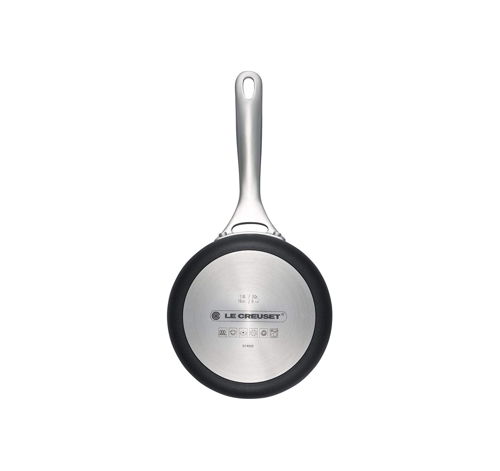 Le Creuset 2 qt. Toughened Nonstick PRO Saucepan with Glass Lid – Premium Cookware for Sauces, Stews & Pasta – Perfect for Home Chefs & Professional Kitchens