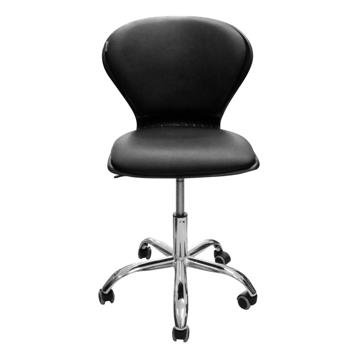 Premium Hydraulic Adjustable Height Rolling Stool with Wheels - Ergonomic Office Chair for Dentists, Lab Technicians & Salon Professionals