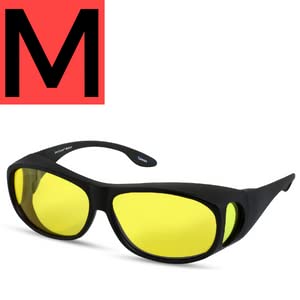 Black Frame With Yellow Lens