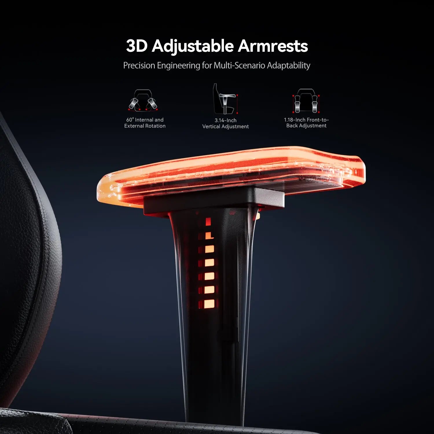 AutoFull M6 Basic Gaming Chair - Ergonomic Office & Racing Style Computer Chair with Lumbar Support for Home, Work, and Esports Gaming Setup