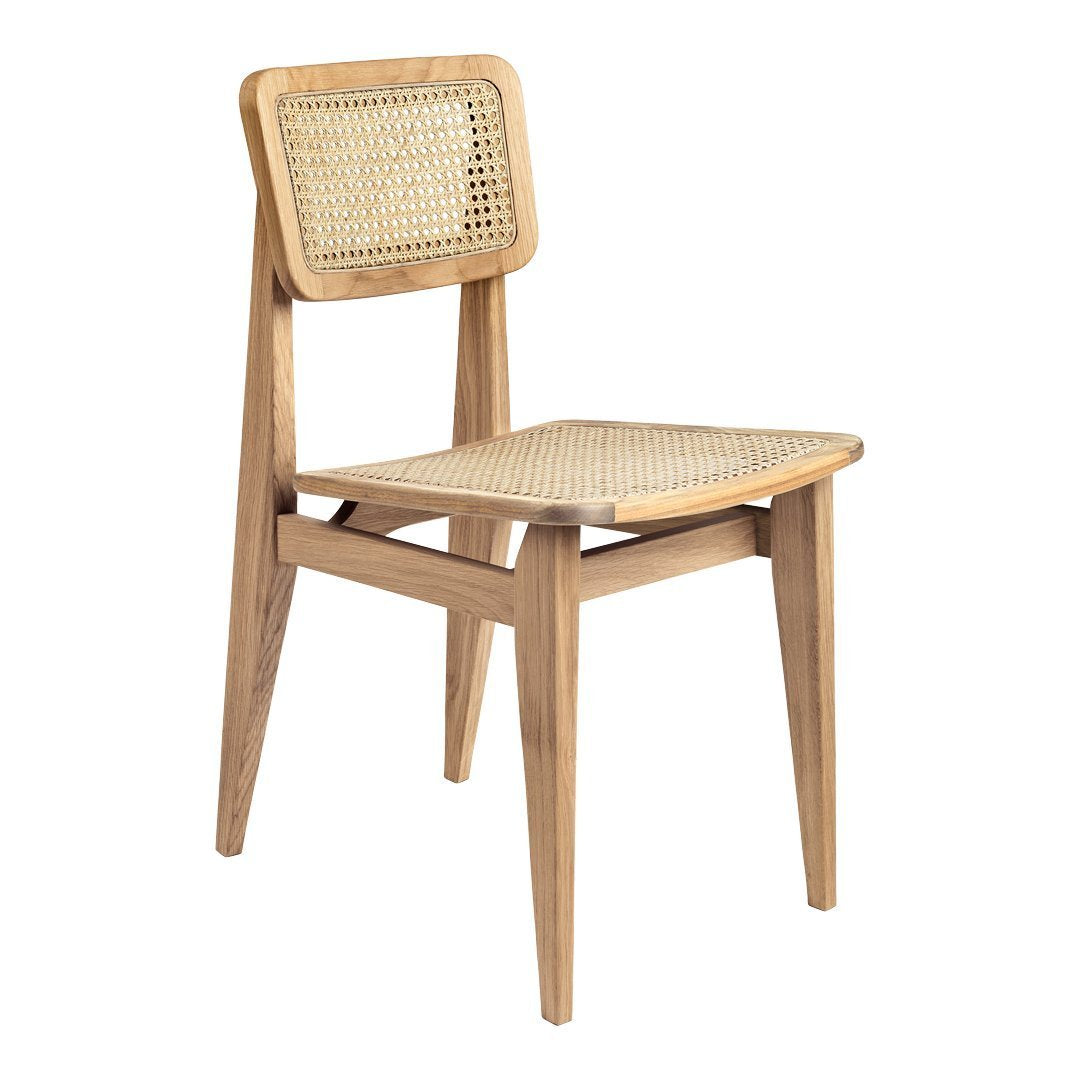 French Cane Dining Chair - Elegant & Comfortable Cane Backrest for Kitchen, Dining Room, and Breakfast Nook