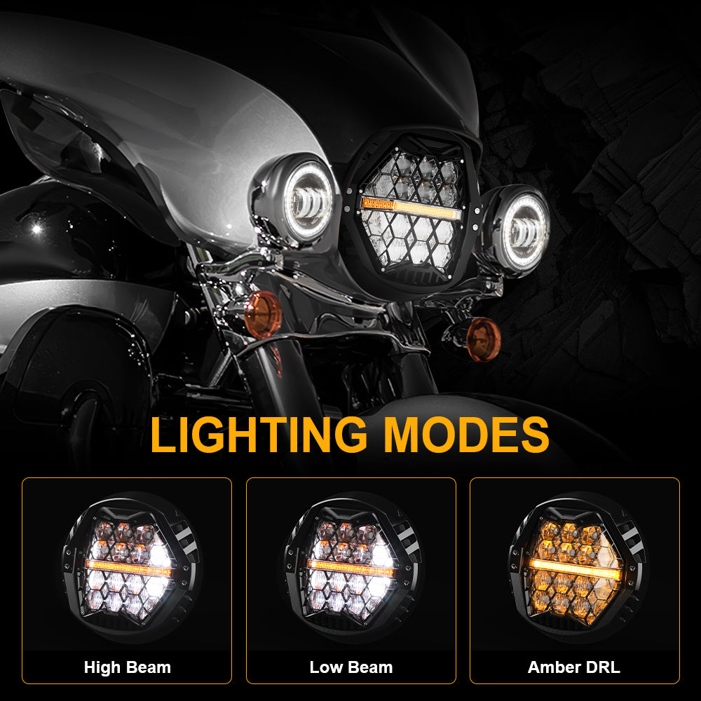 LOYO 7 LED Headlight & 4.5