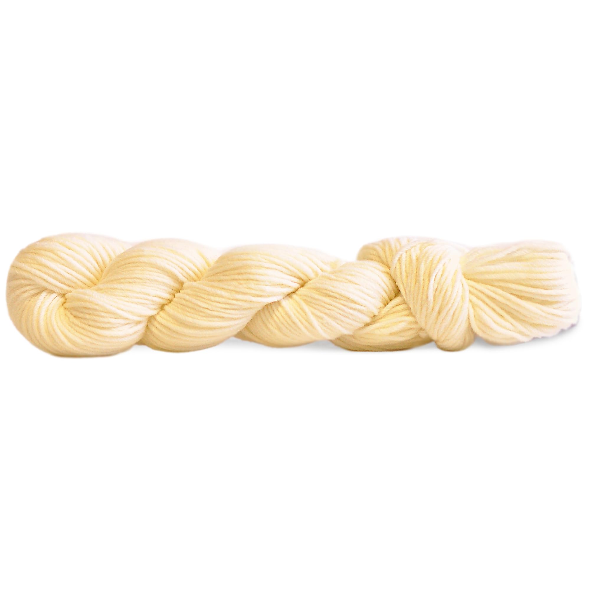 Simplicity DK Soft Yarn Hank - Superwash Merino Wool Blend (Acrylic & Nylon) for Knitting, Crocheting & Crafts - 117 Yards, #003 Natural - Perfect for Scarves, Sweaters & Baby Blankets