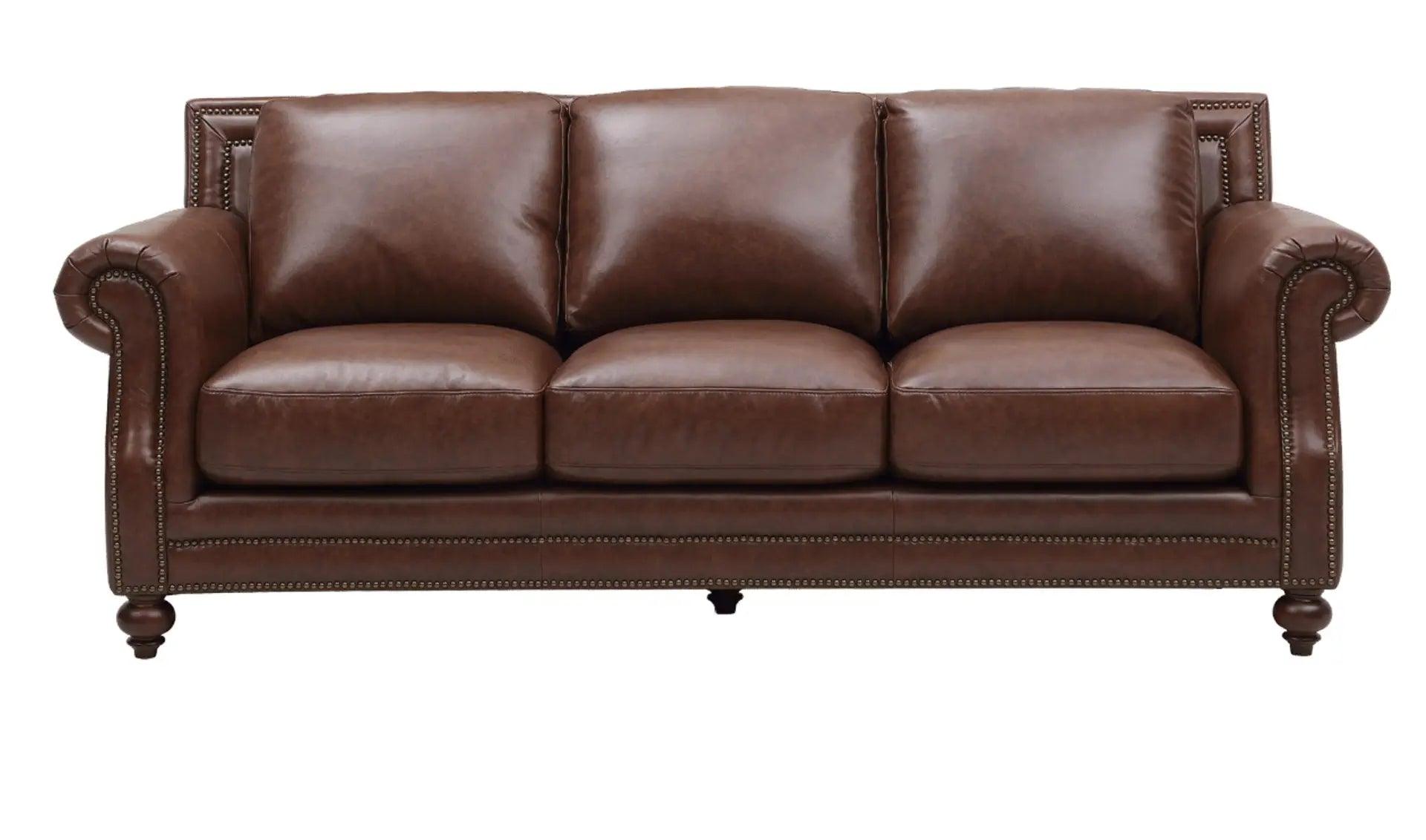 Bayliss Genuine Leather Sofa 4855 031721 - Premium Comfort for Living Room, Office & Lounge Areas