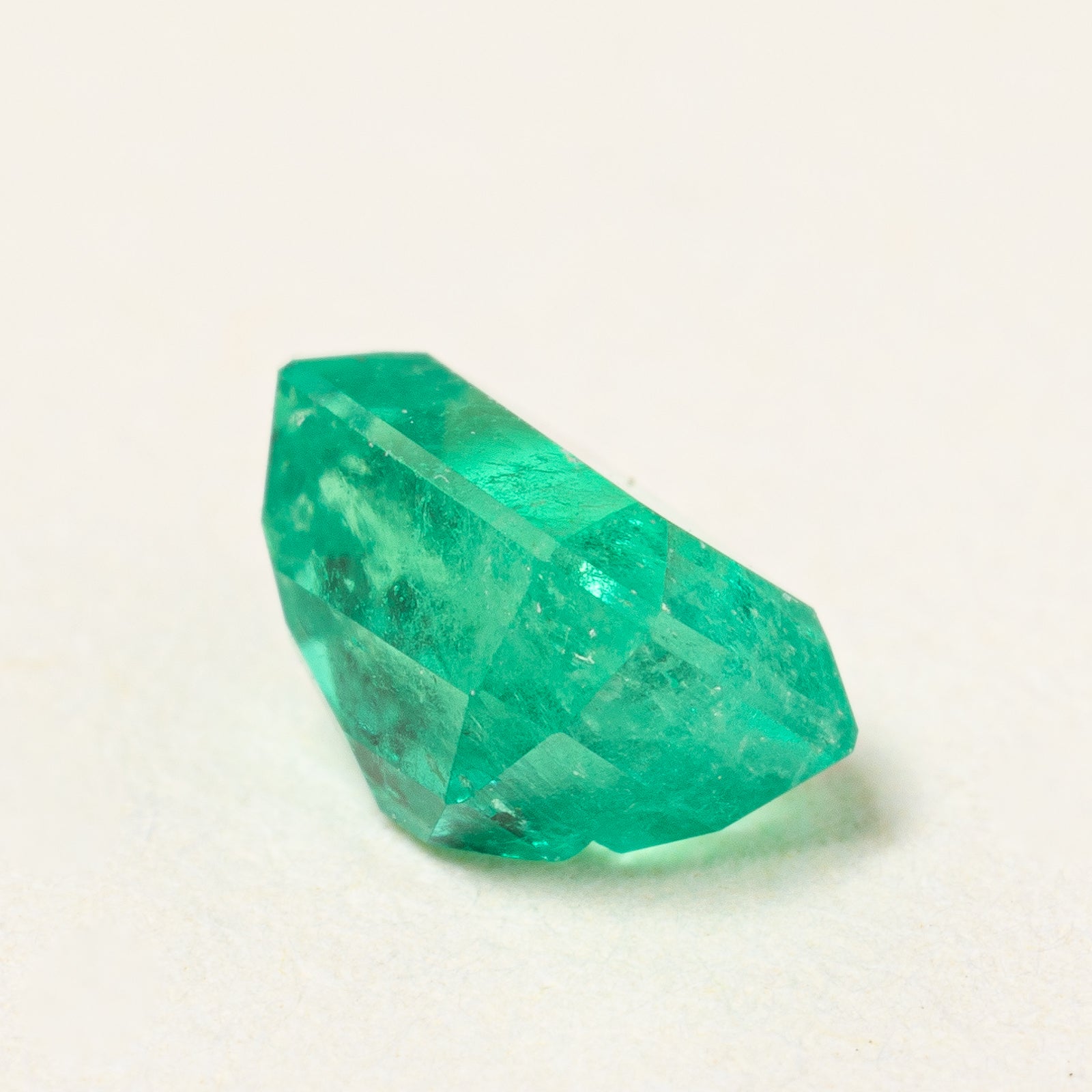 Rectangular Step Cut Loose Colombian Emerald Gemstone | 0.59 Carat | Natural Green Emerald for Jewelry Making, Engagement Rings & Fine Collections