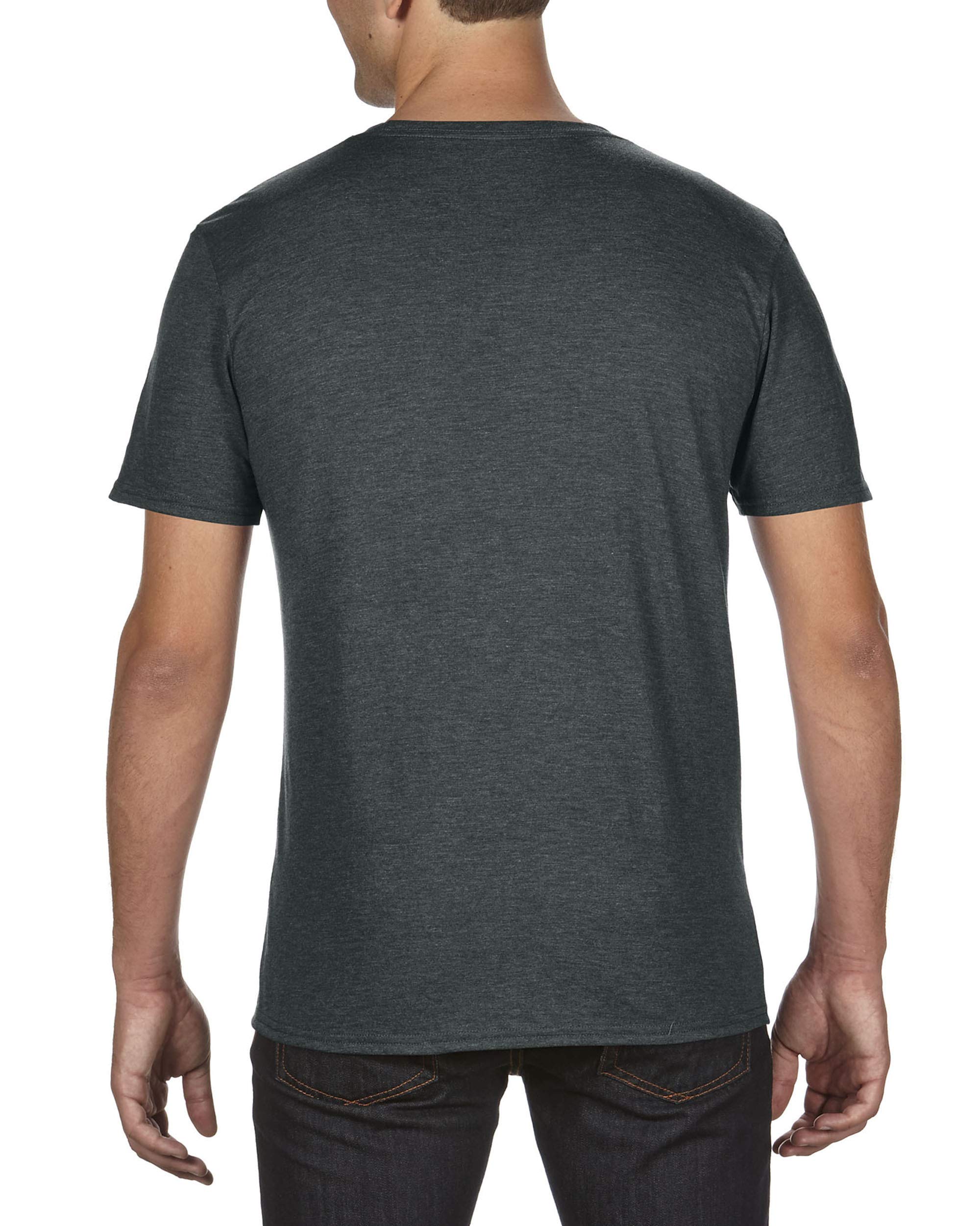 Premium Soft Tri-Blend T-Shirt for Men & Women - Comfortable HTHR Dark Grey X-Large - Perfect for Casual Wear, Gym & Everyday Outfits