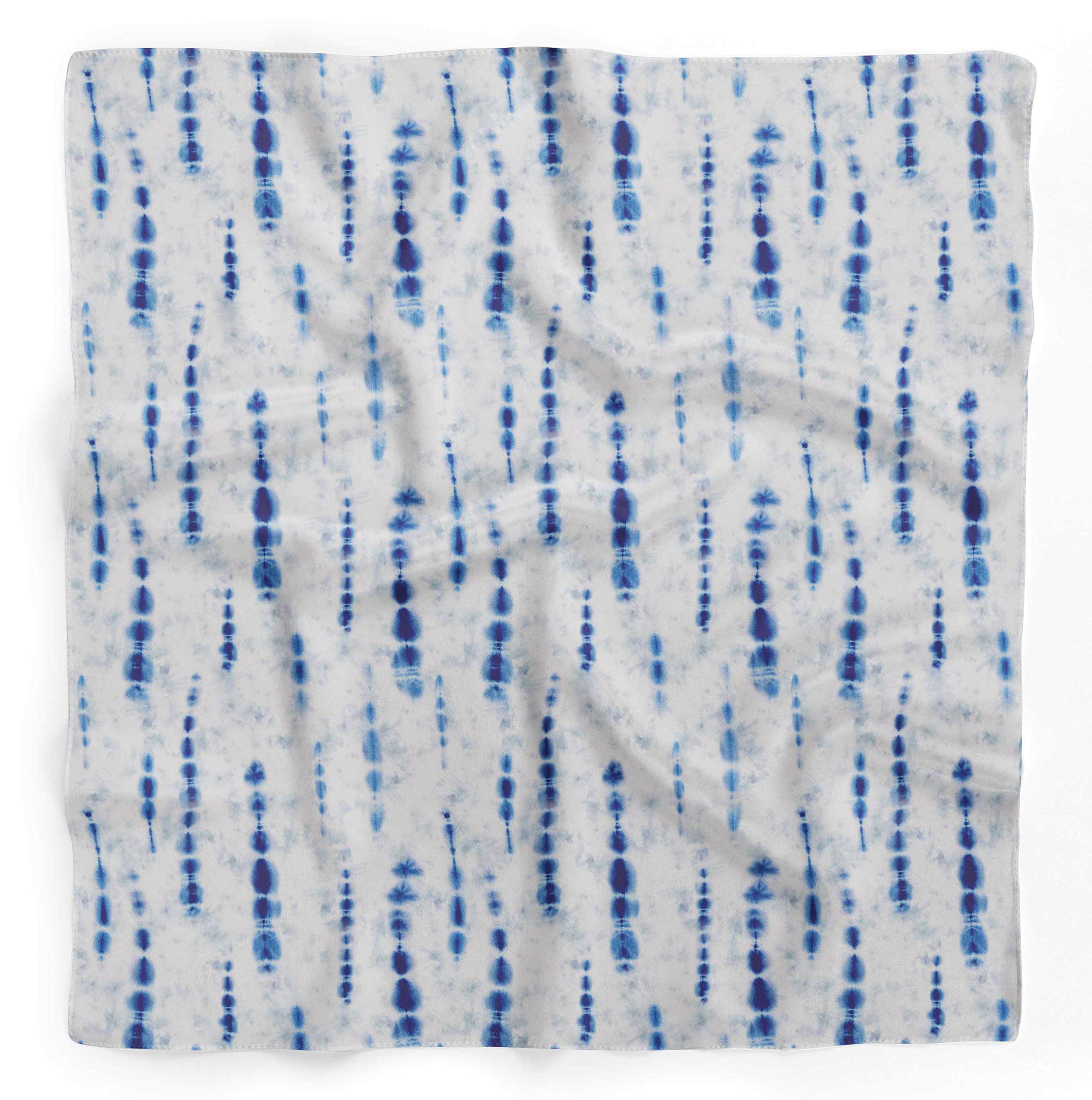 Bimba Printed Pure Silk Scarf for Women - Elegant Hair Wrap, Neck Scarf & Head Bandana - Perfect for Fashion Accessories, Travel & Special Occasions