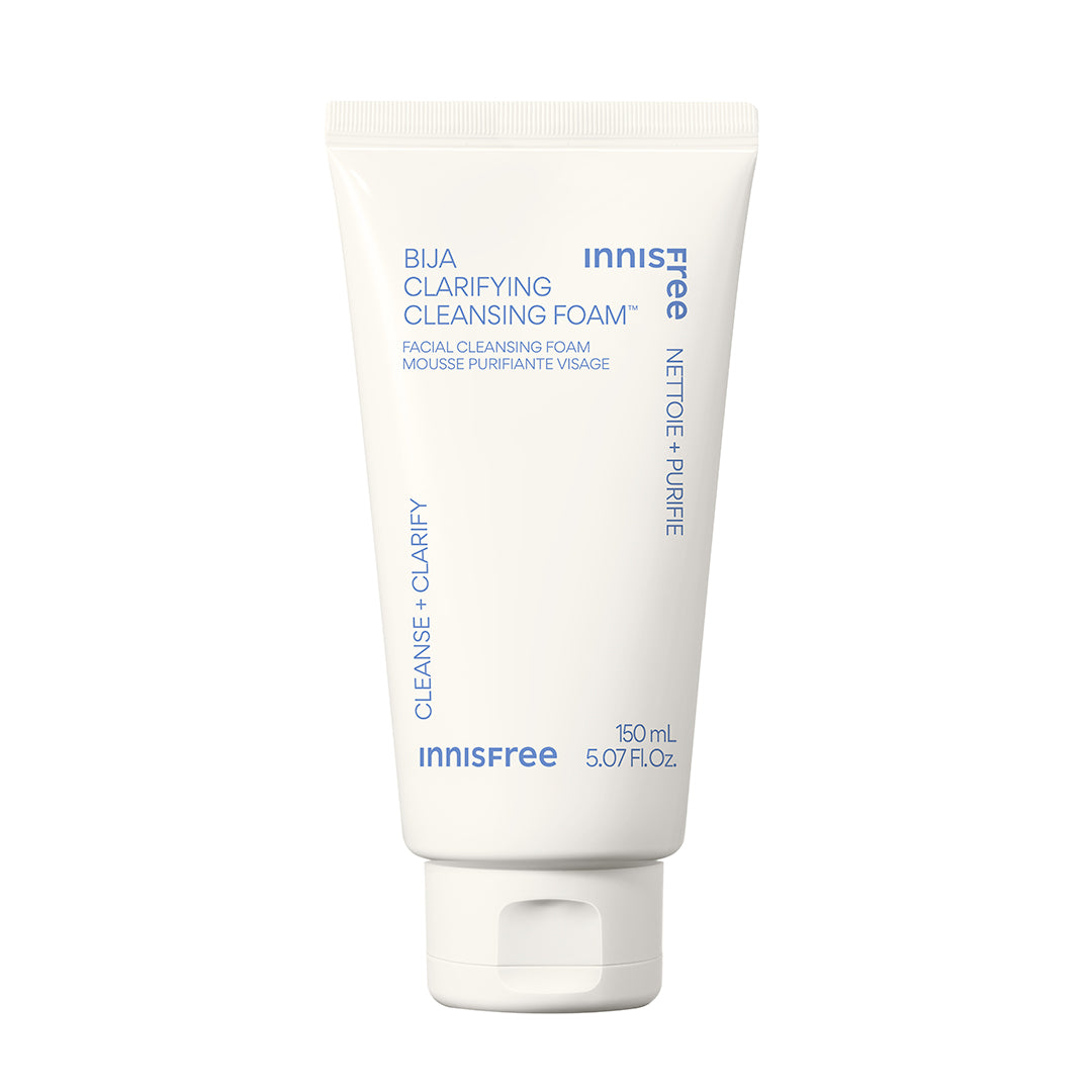 FREE Bija Clarifying Cleansing Foam - Gentle Face Wash for Acne-Prone Skin | Deep Cleansing & Oil Control | Perfect for Daily Skincare Routine & Travel