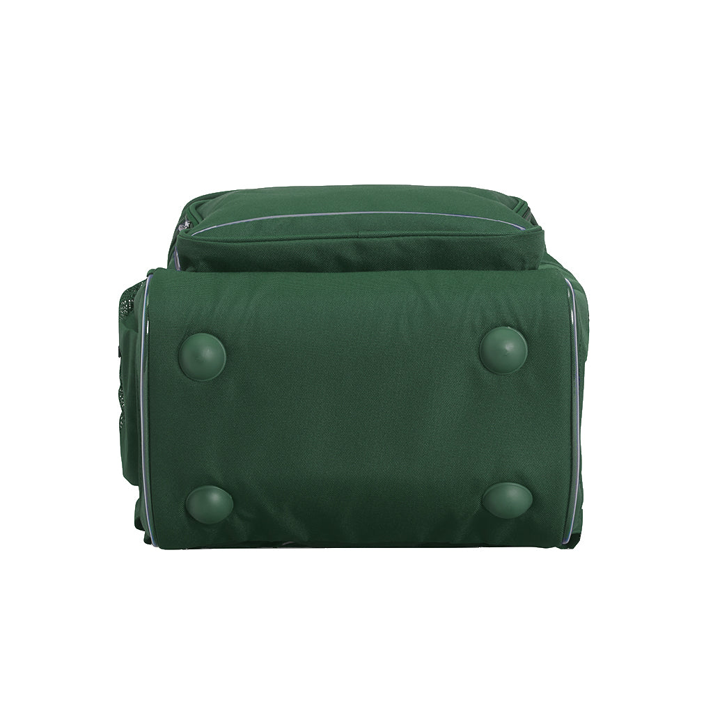 Fern Bay Public School Mighty Tuff 24L Backpack for Kids - Durable Green School Bag for Elementary Students - Perfect for School, Travel & Outdoor Activities