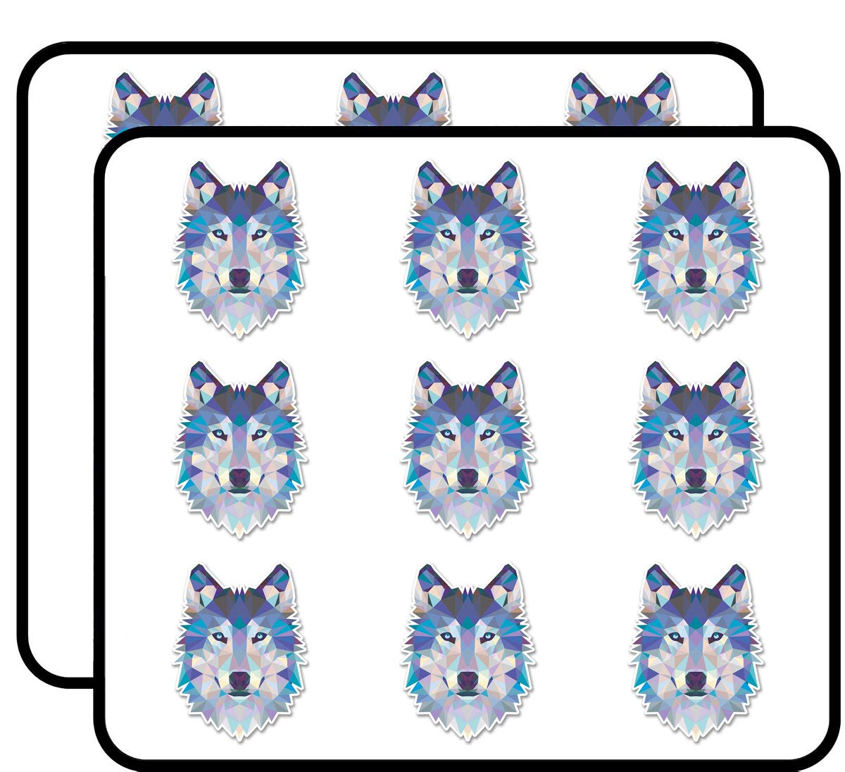 Abstract Husky Wolf 2