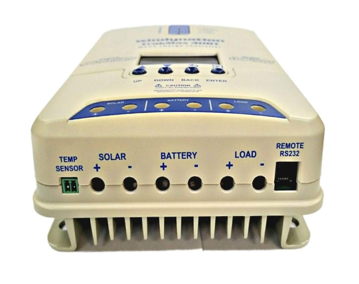 WindyNation TrakMax 40A MPPT Solar Charge Controller - 12V/24V for Sealed, AGM, Gel & Lithium Batteries - Ideal for RV, Marine, Off-Grid & Solar Power Systems