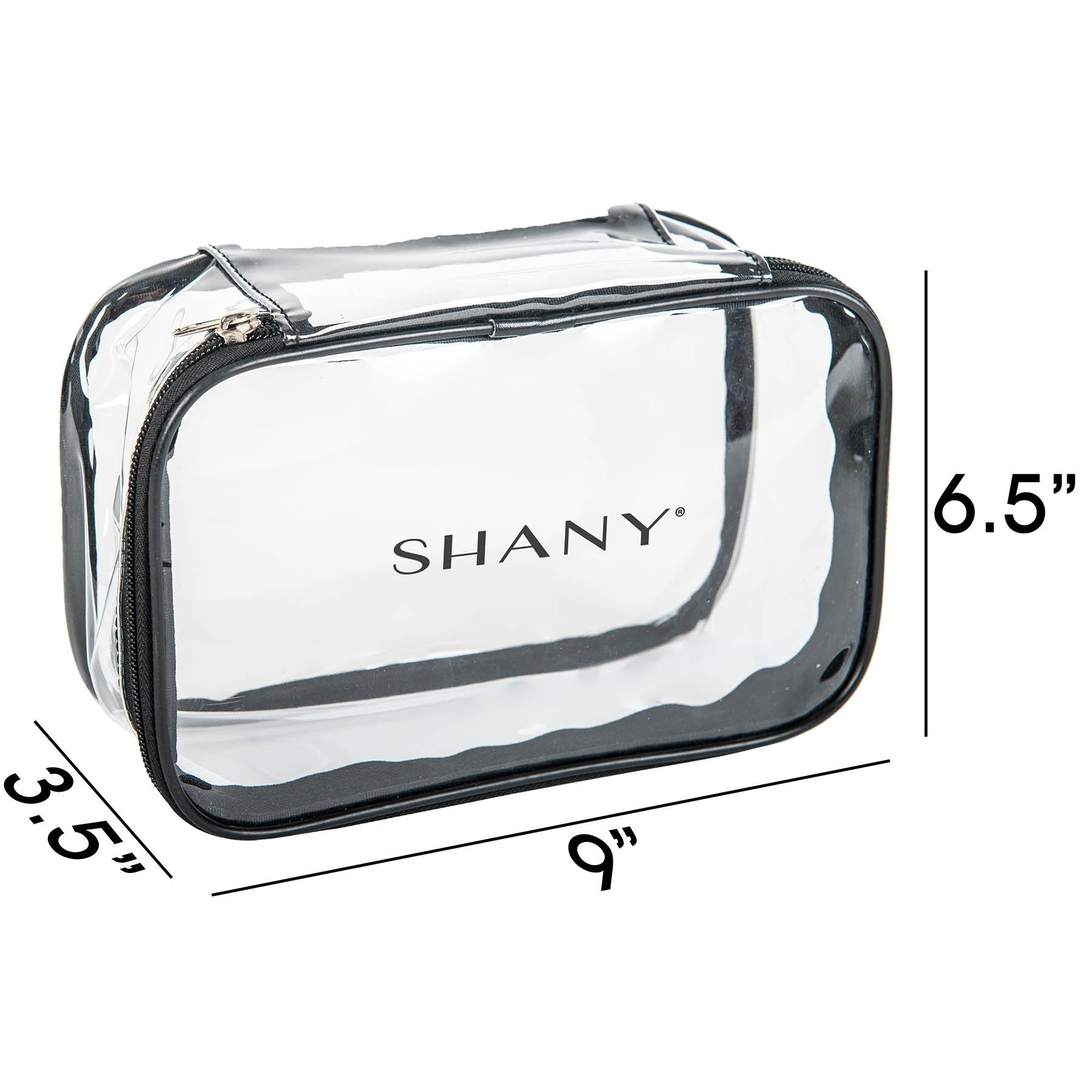 Slumber Party Cosmetics Clear Travel Bag - Waterproof Makeup Organizer & Multi-Use Storage Pouch (1 Count) - Perfect for Travel, Gym, Beach & Cosmetic Organization