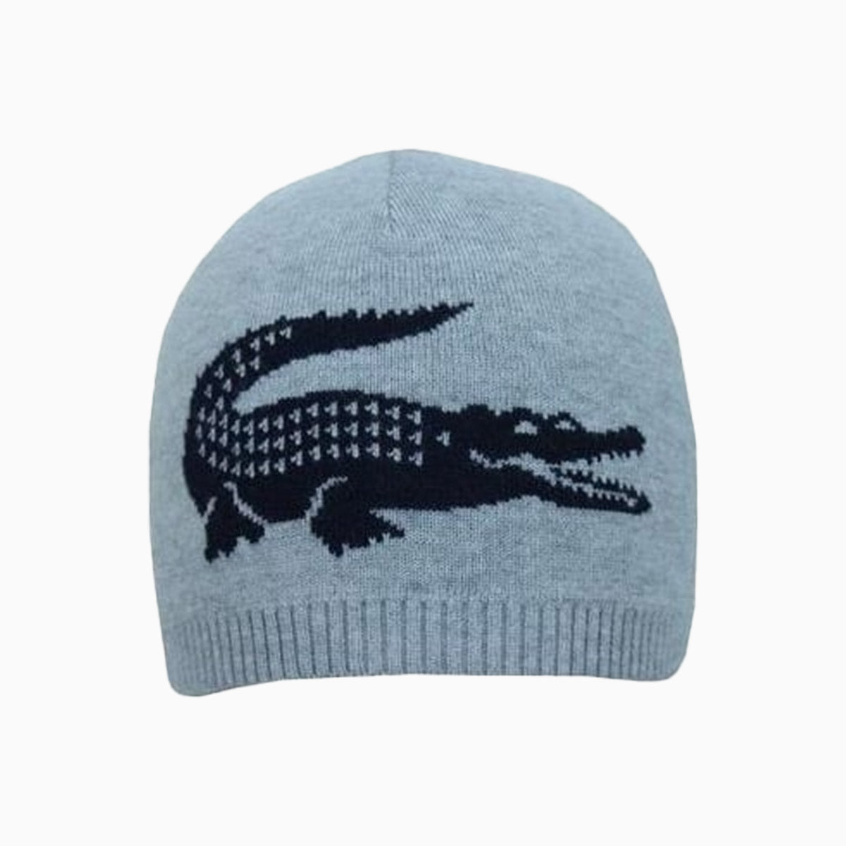 Jacquard Crocodile Wool Reversible Beanie Hat for Men & Women - Winter Warm Knit Skull Cap - Perfect for Outdoor Activities, Skiing & Snowboarding