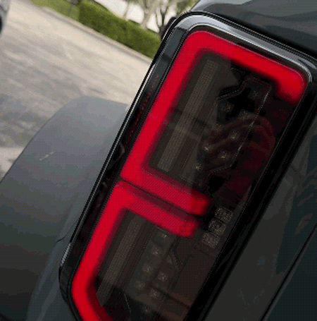Ford 21-25 Bronco OLED Tail Lights - High Powered LED Brake & Running Lights with Startup Animation | Smoke/Clear Options | Perfect for Off-Roading & Night Driving