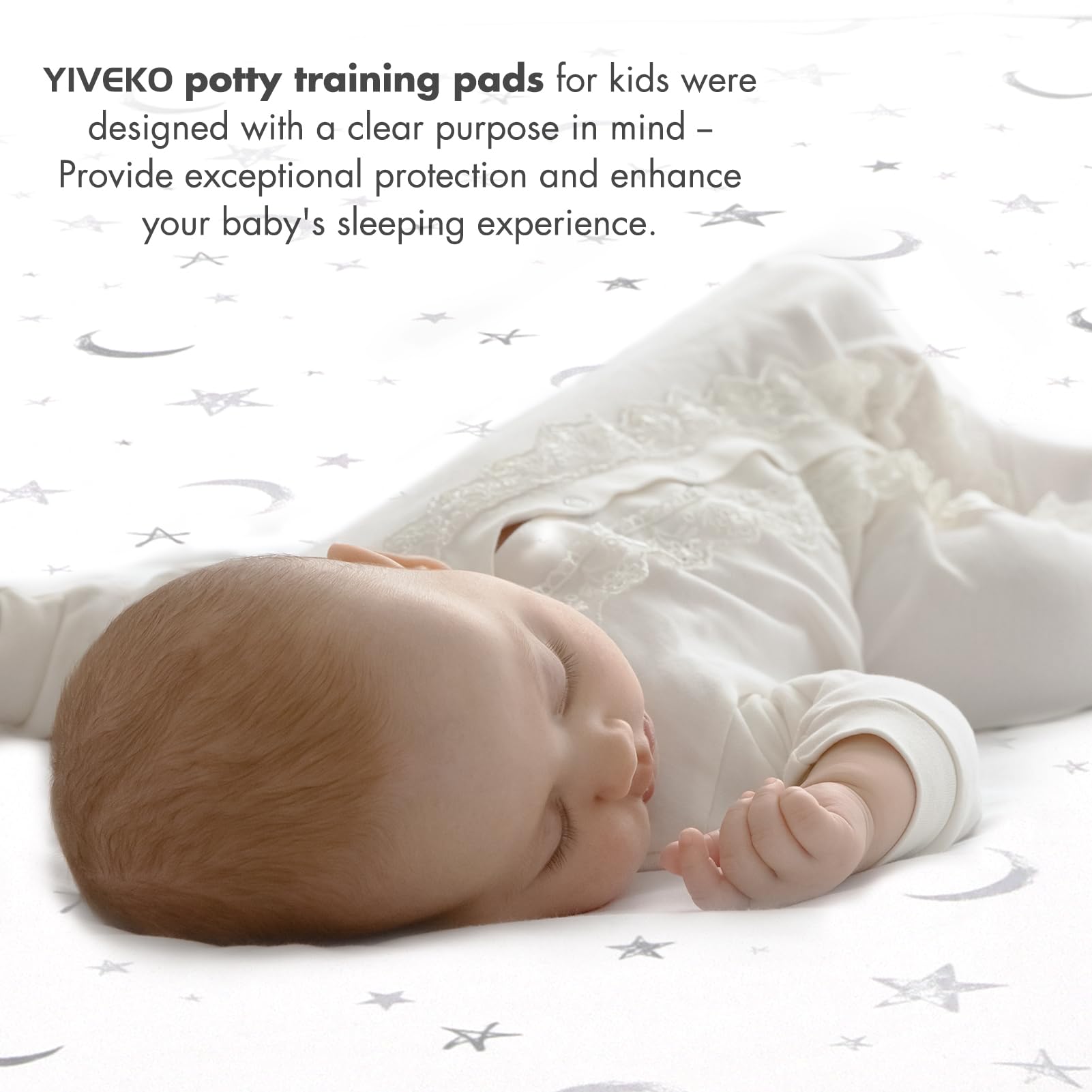 Waterproof Bed Pad for Incontinence - Washable & Reusable Mattress Protector for Babies, Toddlers, Kids & Adults - Ideal for Bedwetting, Potty Training & Nighttime Protection