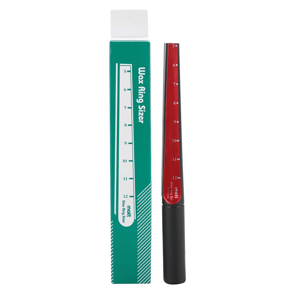 Portable Wax Stick Sizer & Plastic Finger Stick Ruler for Ring Makers - Perfect for Enlarging Wax Ring Model Hole Diameter | Jewelry Making, Wax Ring Sizing, DIY Crafting Tool