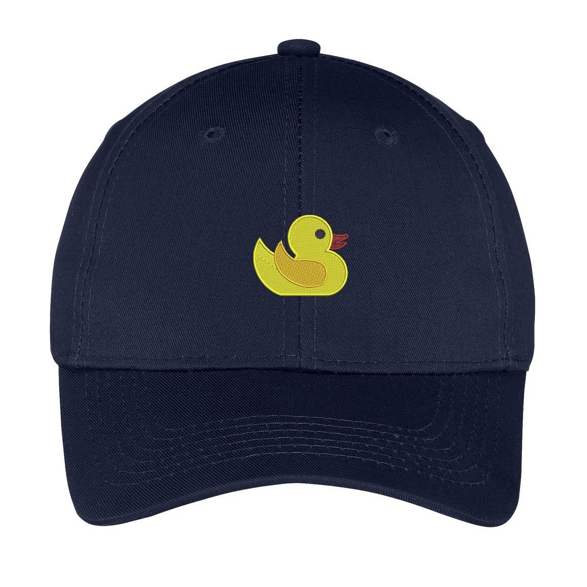 INK STITCH YCP80 Unisex Kids Cotton Baseball Cap - Adjustable Duck Hat for Boys & Girls (15 Color Options) | Perfect for Outdoor Sports, School & Casual Wear